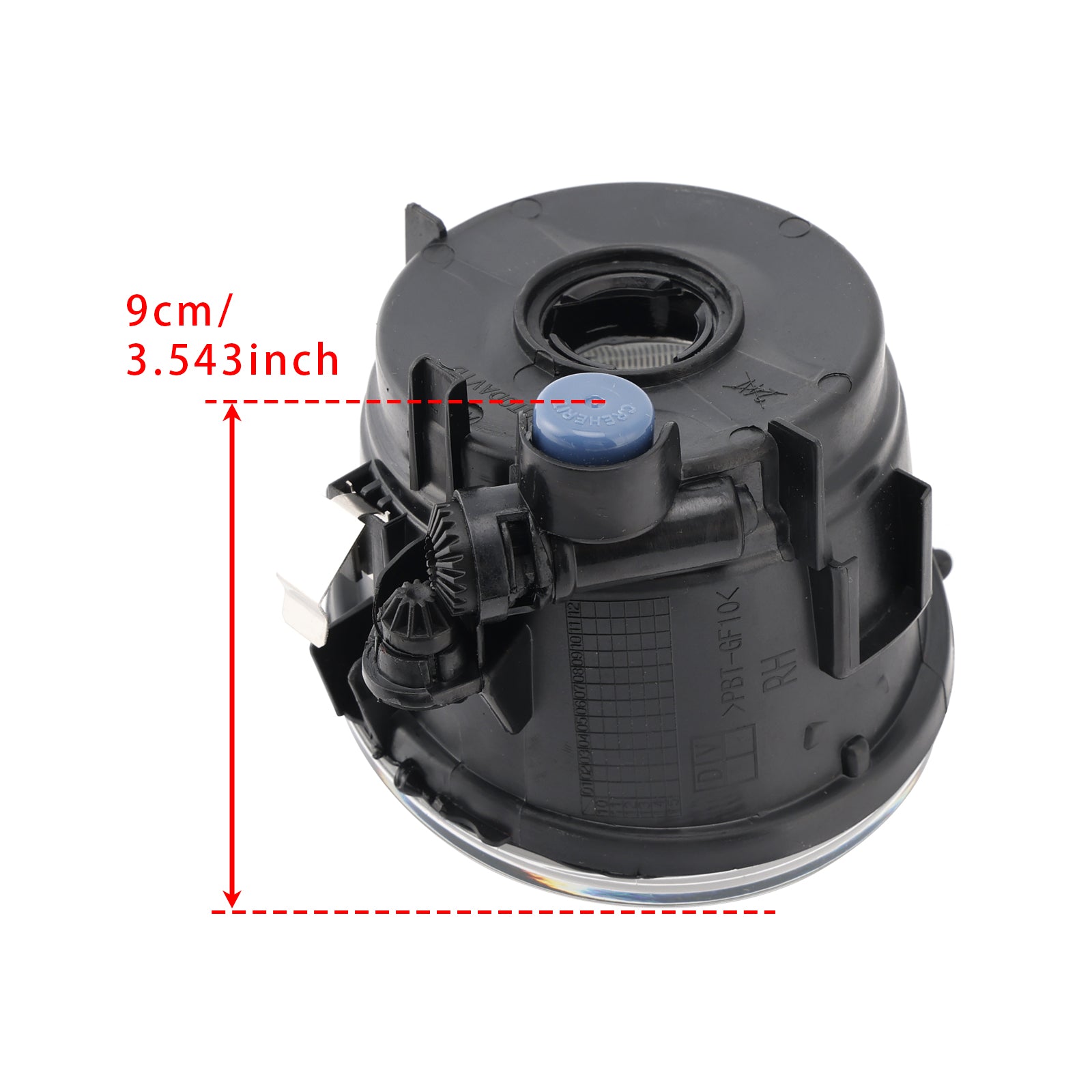 1 mistlamp rechtsvoor zonder lampen voor BMW X3 X4 X5 X6 63177238788