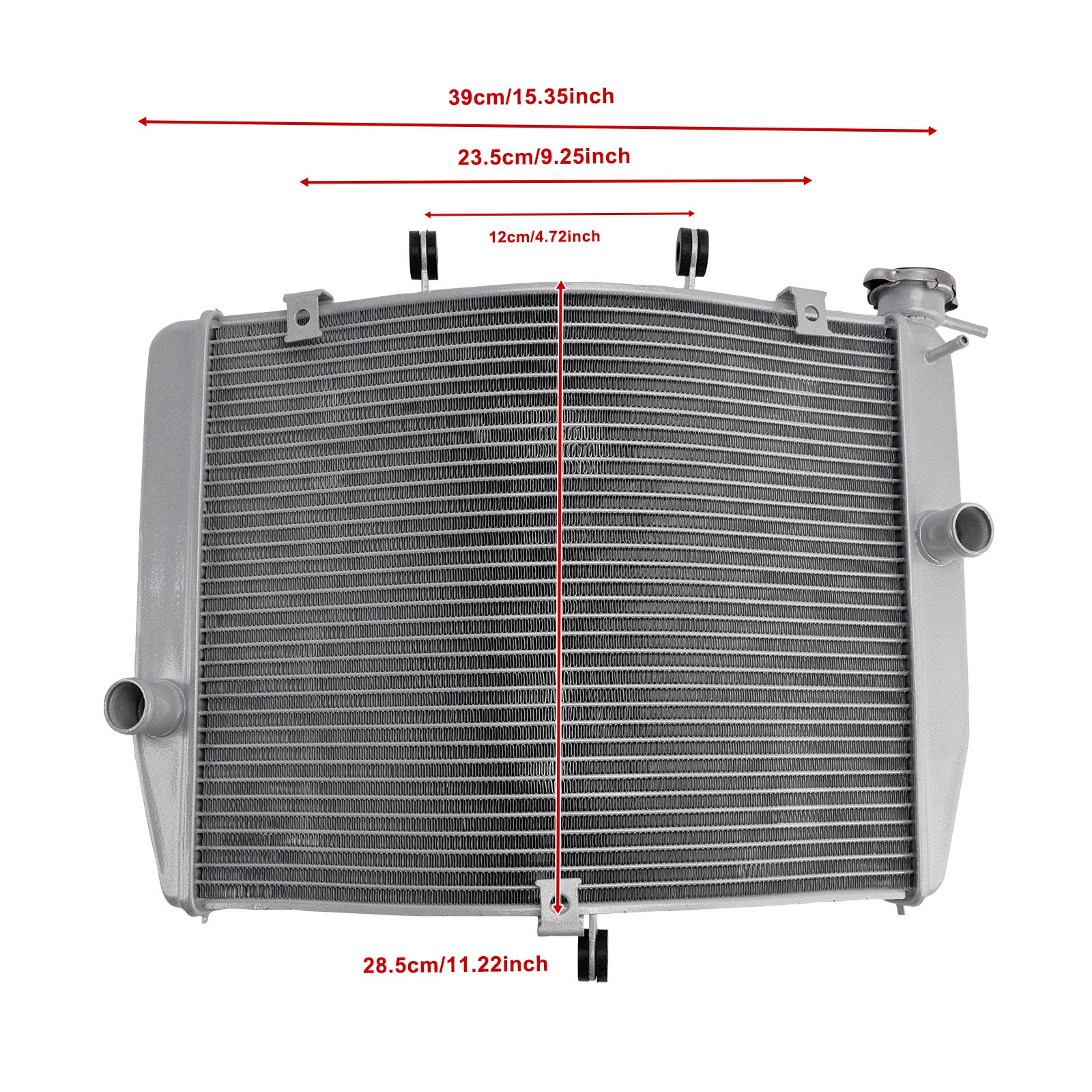 Refroidisseur de radiateur pour moteur Kawasaki ZX-6R ZX6R 2013-2023