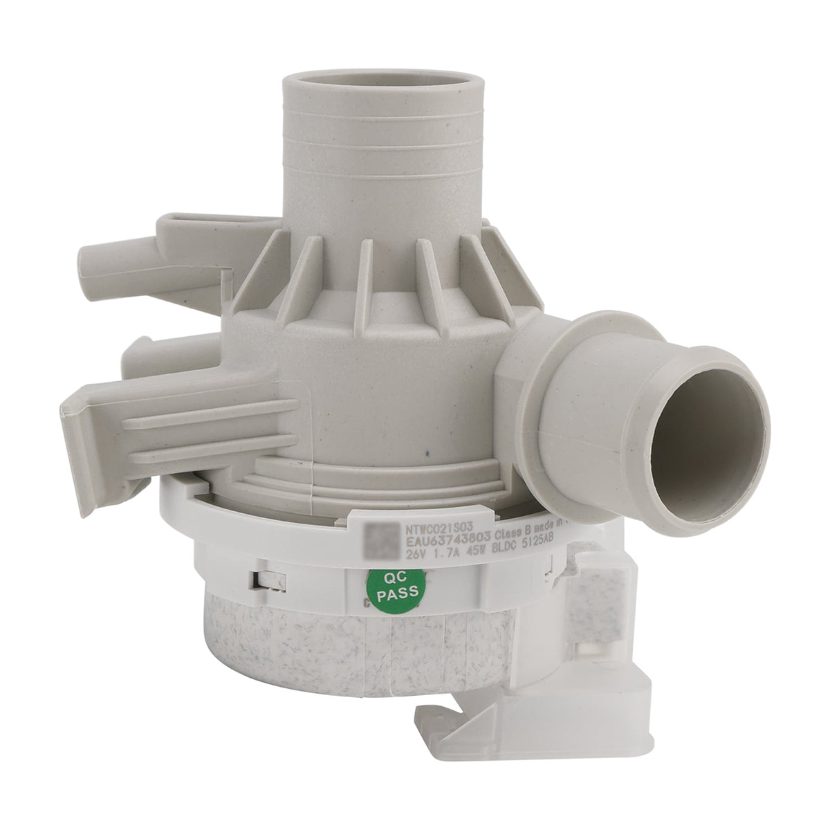 AHA75673401 Ablaufpumpenbaugruppe für Geschirrspüler, passend für LG DC26V WT7100CW/00-Motoren