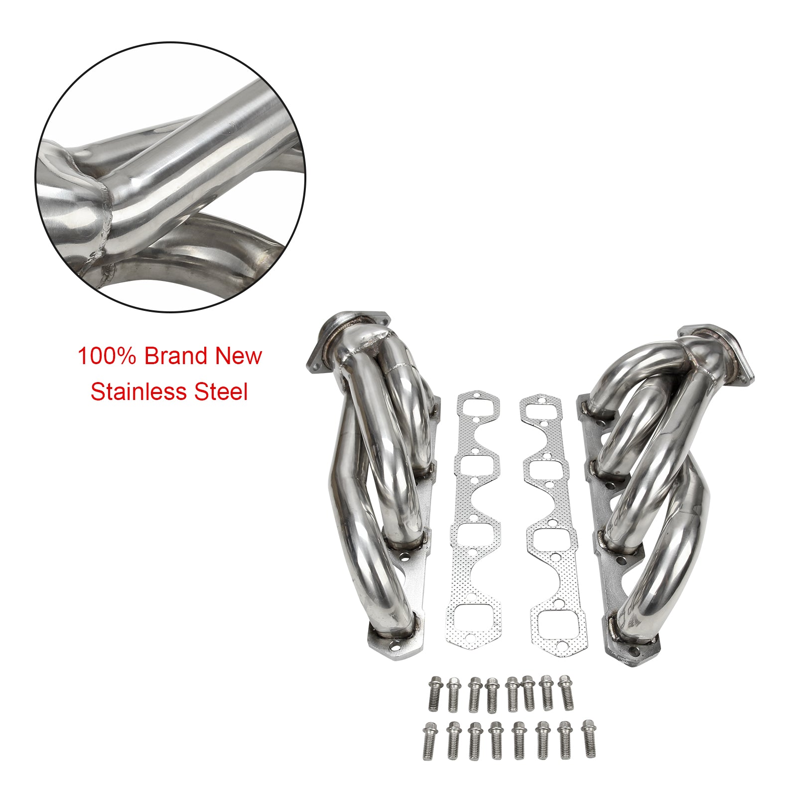 Kolektor wydechowy ze stali nierdzewnej do Forda Mustanga 5.0 V8 GT/LX/SVT (1979-1993)