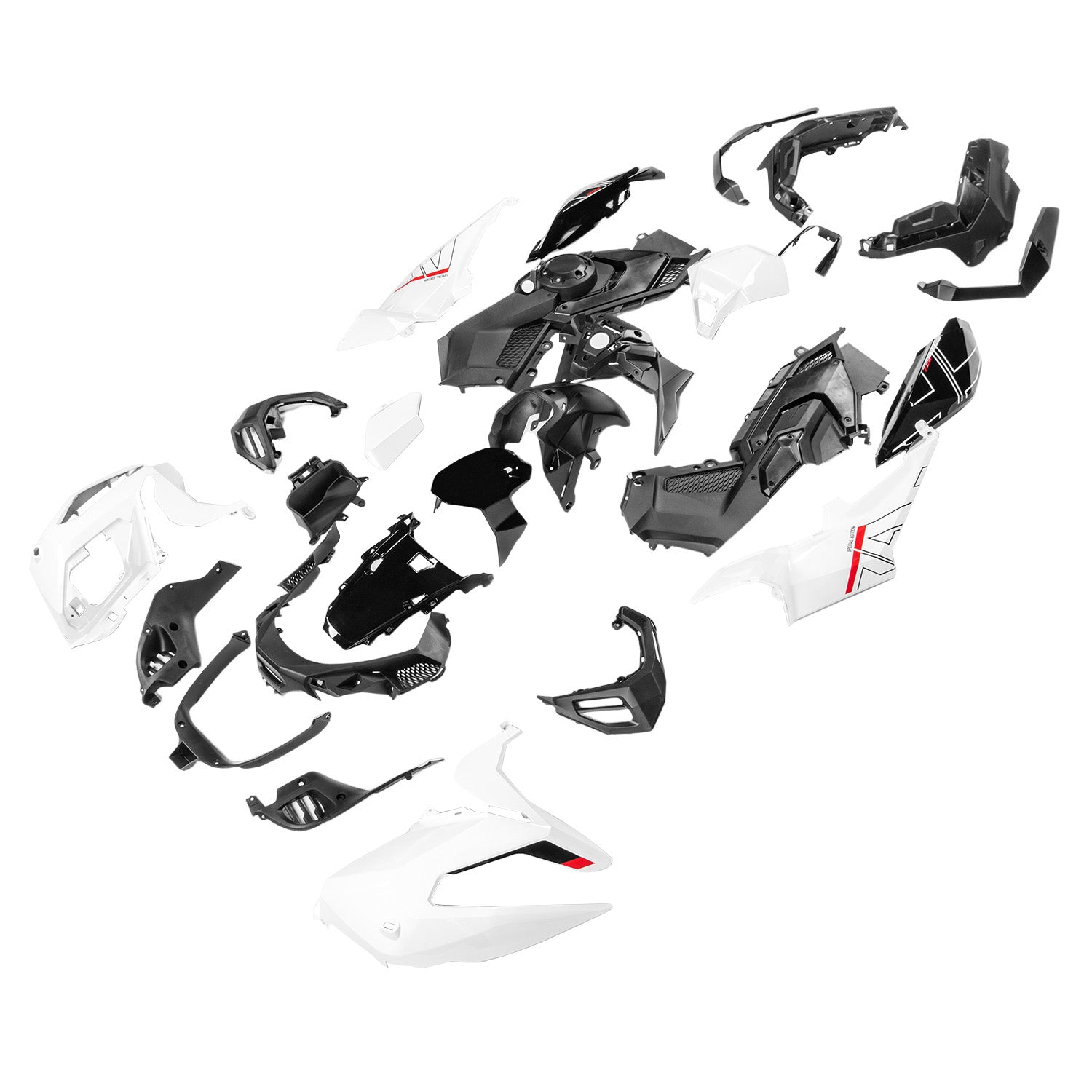 Carrosserie de carénage de moulage par injection pour Honda X-ADV 750 XADV750 2021-2023 03#