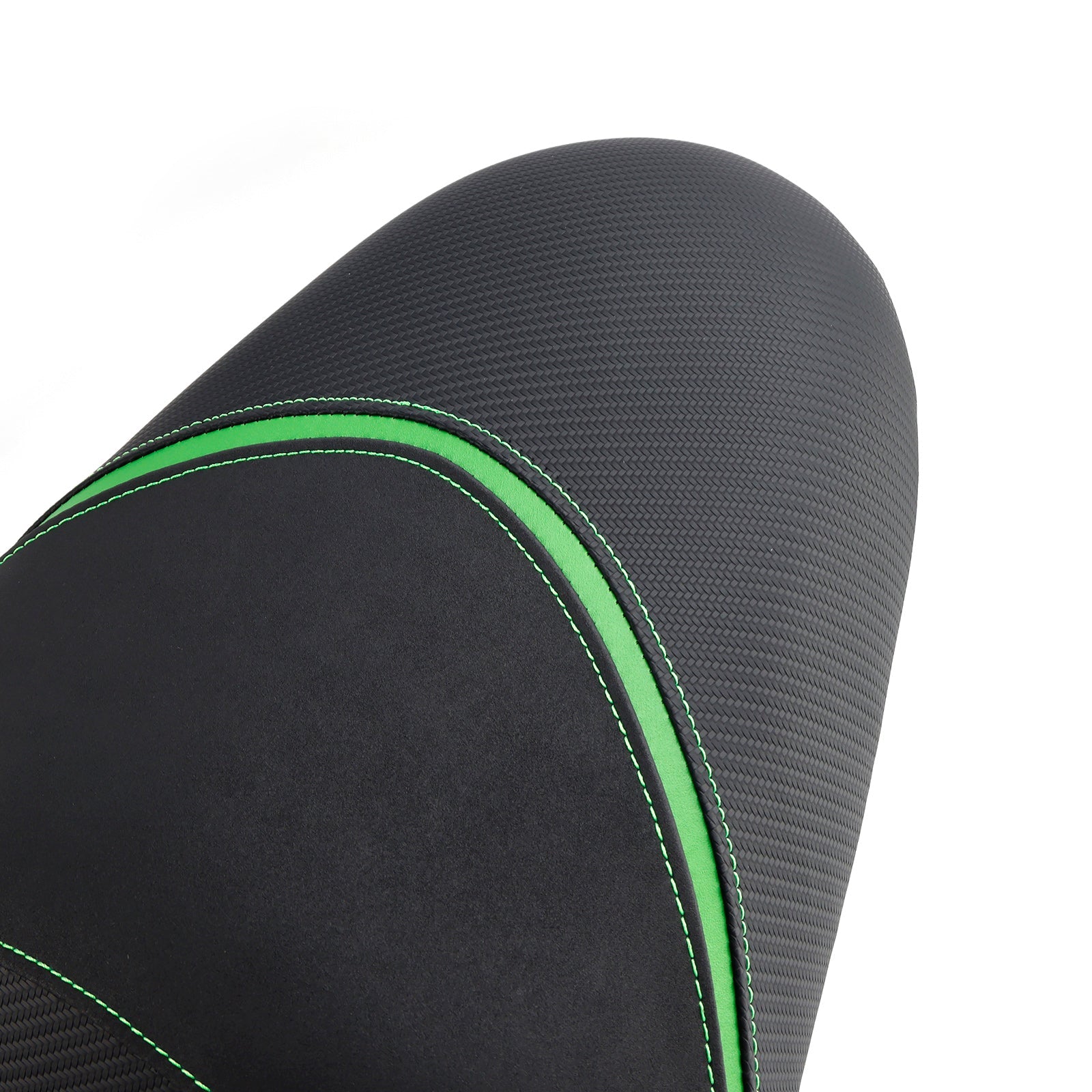 Selle pilote/passager complète coussinée verte pour Kawasaki Versys 650 2022-2024