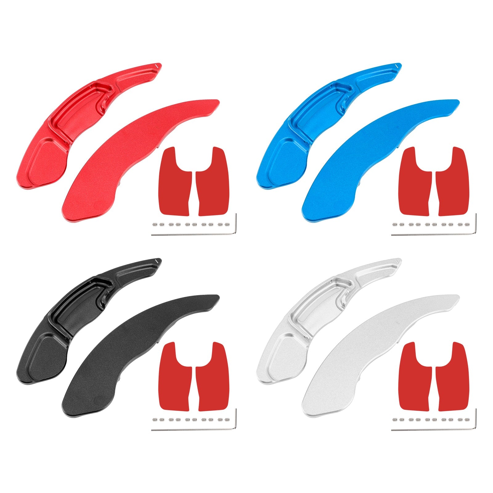 Extension de palettes de changement de vitesse au volant pour Acura MDX RDX TLX en aluminium