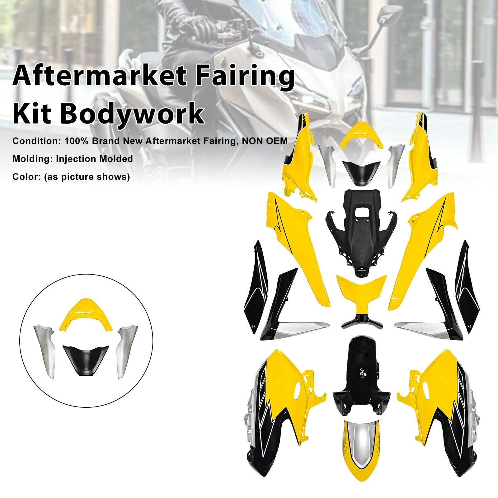 Kit de carénage d'injection pour Yamaha TMAX560 (2025-2026)