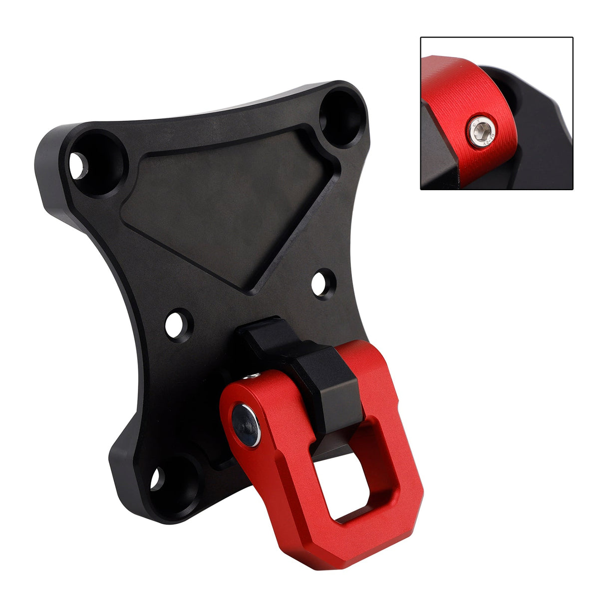 Plaque de traction pour crochet de remorquage arrière avec anneau en D de 3/4"" compatible avec Yamaha Maverick X3 900 X Max