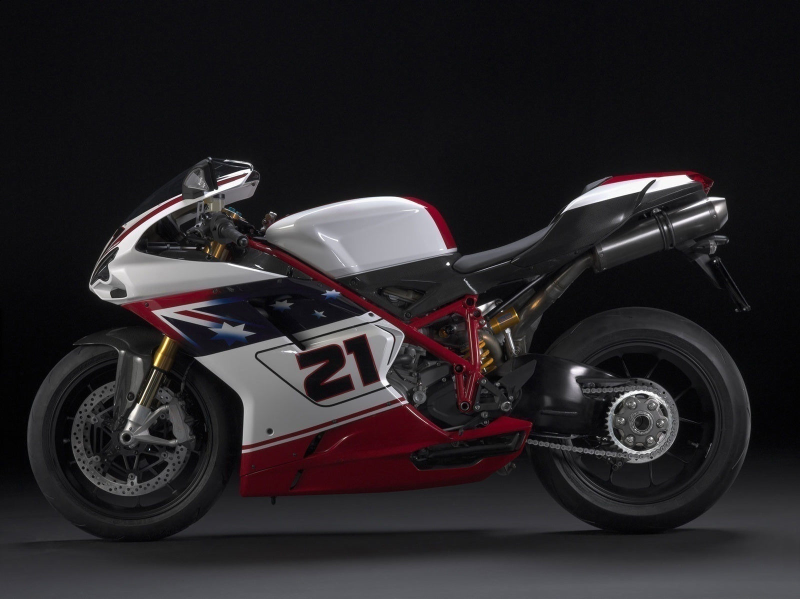 Kit de carénage par injection, carrosserie en plastique ABS, compatible avec Ducati 1098/1198/848 de 2007 à 2011