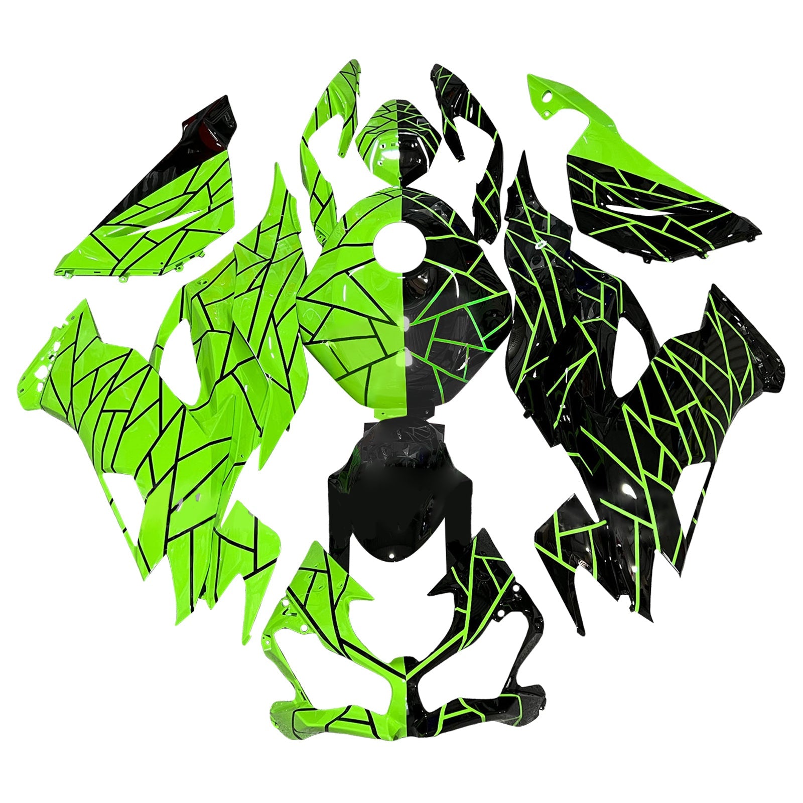 Injekcijski komplet, plastično telo ABS za Kawasaki ZX6R 2019-2023