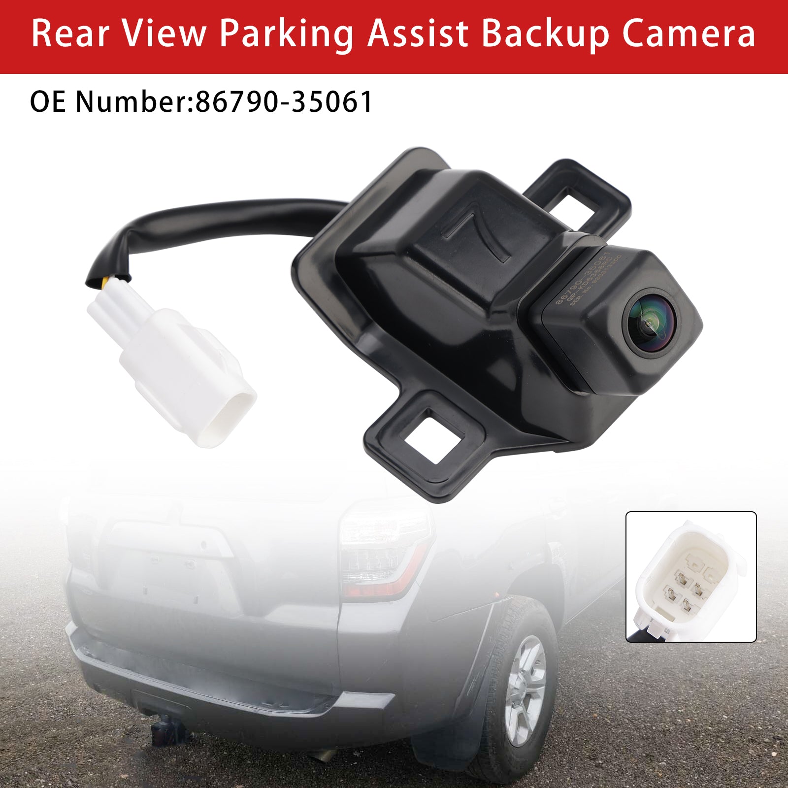 Caméra de recul avec assistance au stationnement 86790-35061 pour Toyota 4Runner 2014-2024
