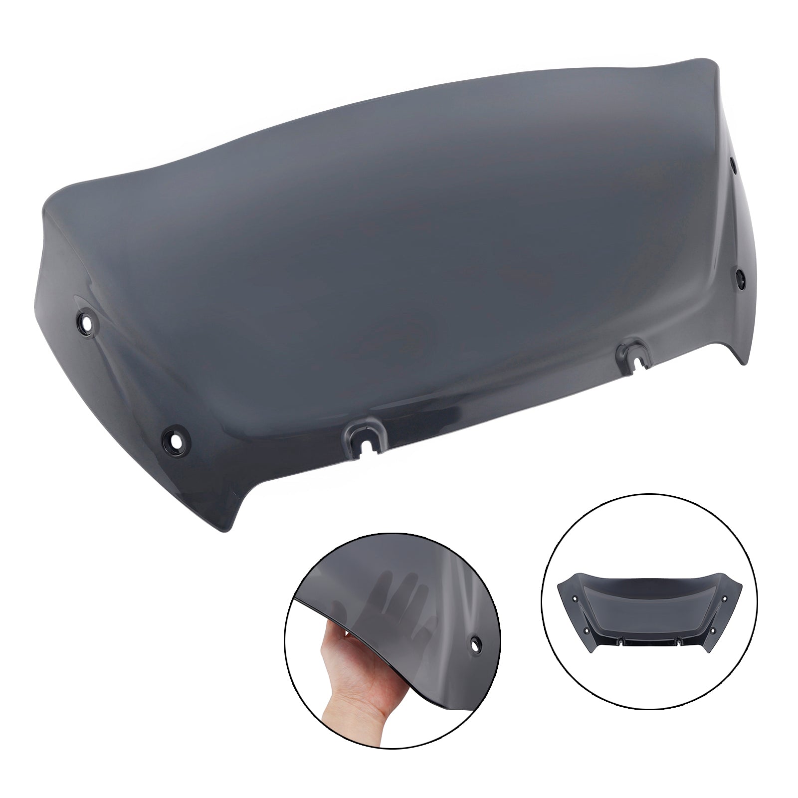 Vetrobransko steklo 9""za Touring Street Glide CVO 117 121 2023–2024"