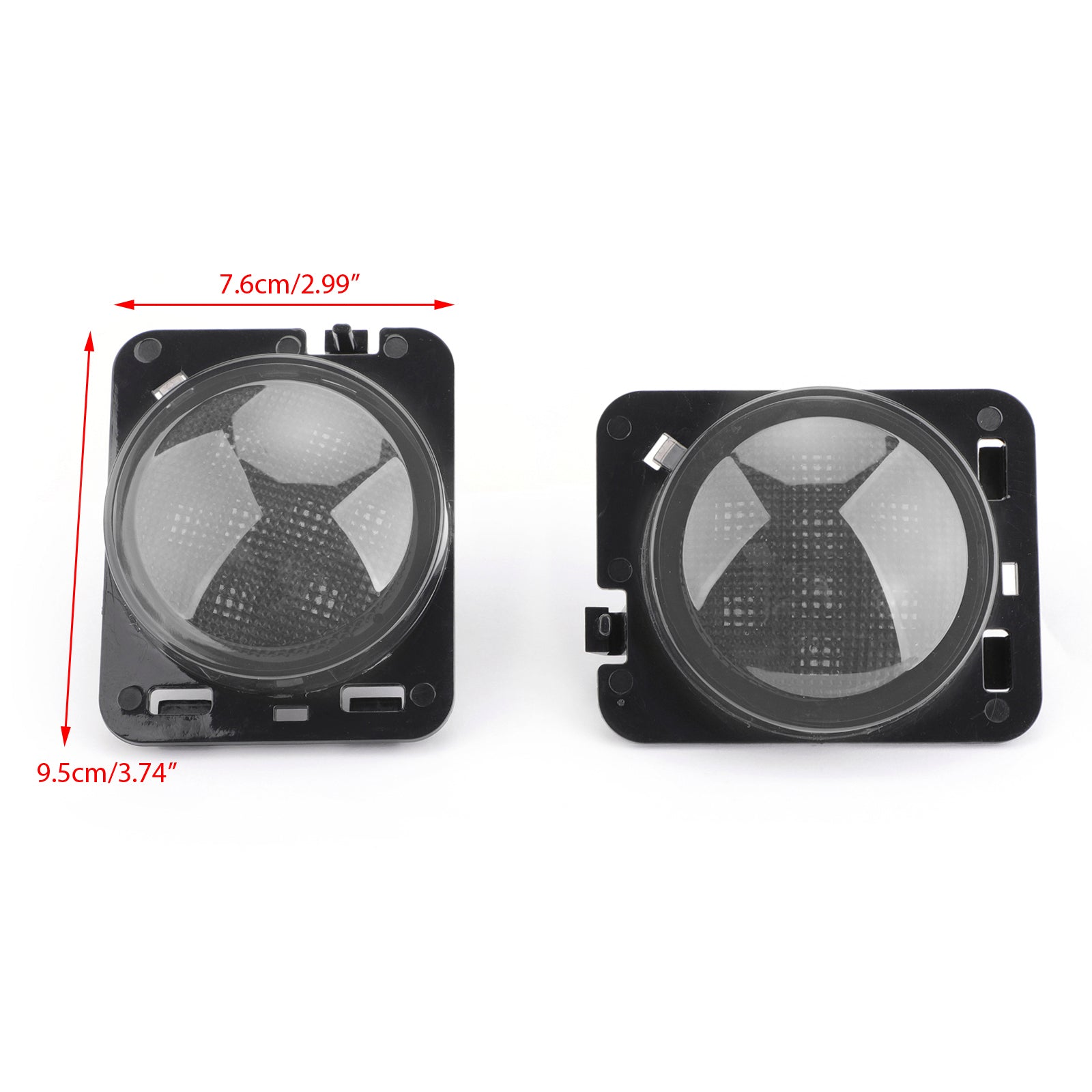 Przednie światło obrysowe z kierunkowskazem LED do Jeepa Wranglera JK (2007-2015)