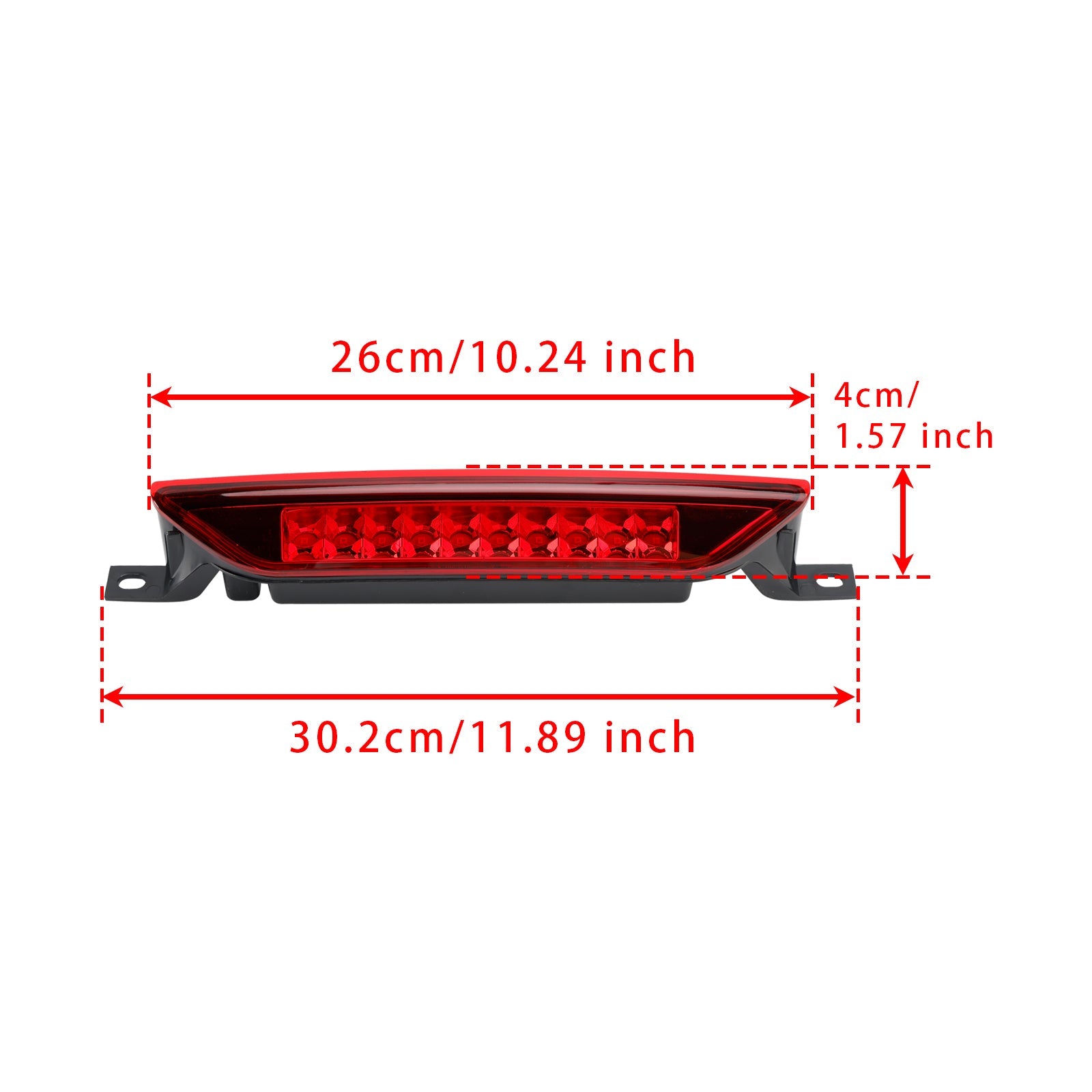 Terza luce freno posteriore a montaggio alto 5303754AC per Dodge Caliber 2007-2012