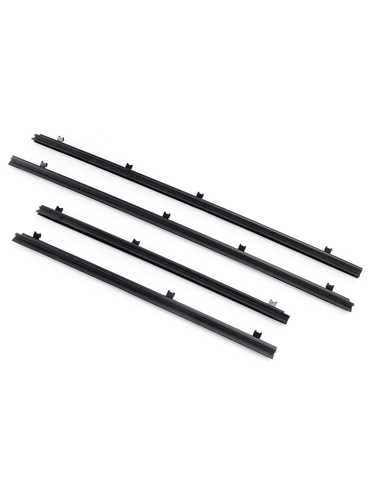 Joints d'étanchéité de vitre de porte (4 pièces) pour Toyota 4Runner GX460 (2010-2024) - Référence : 68171-60090
