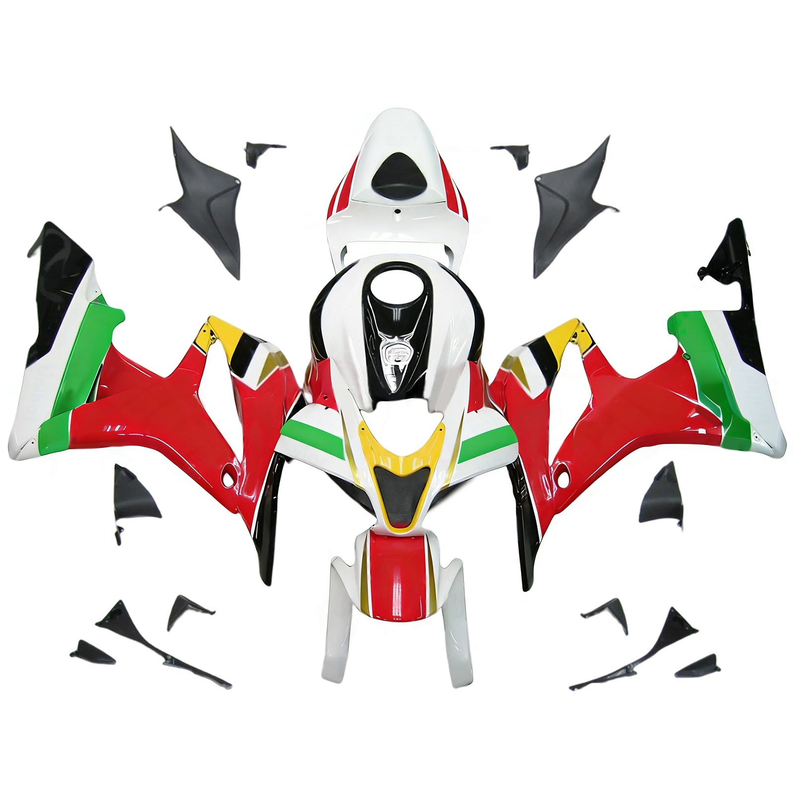 Kit de carénage à injection en plastique ABS pour Honda CBR600RR 2007-2008 F5