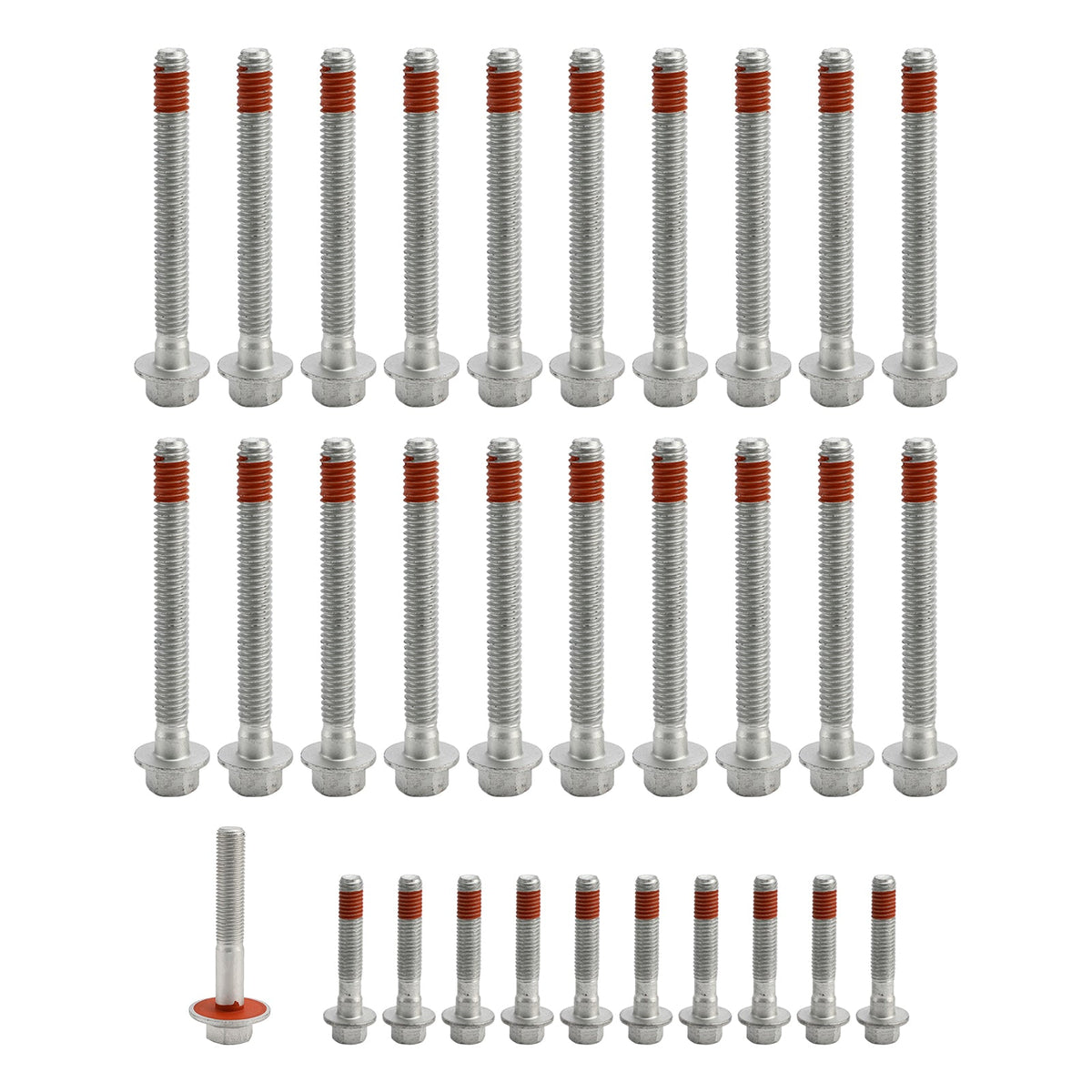Kit de poussoirs de soupapes, joint de culasse et boulons 17120735 pour GMC Savana 4500 6.0L 5967CC 364CID V8 FLEX OHV (16 soupapes), sans AFM