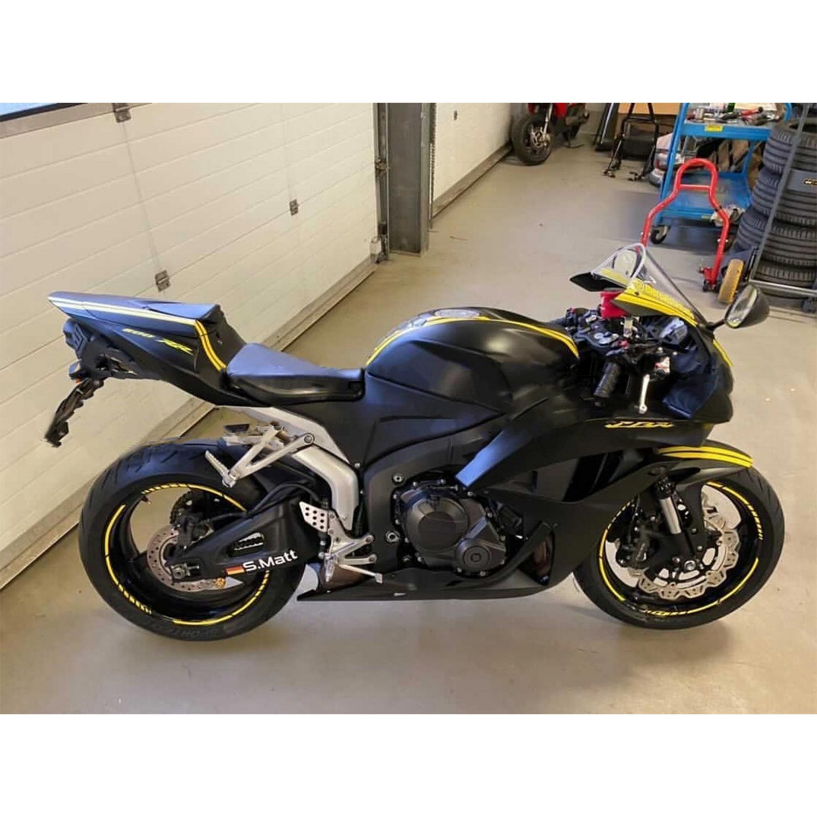 ABS Plastic Kairing Kit voor Honda CBR600R 2007-2008 F5