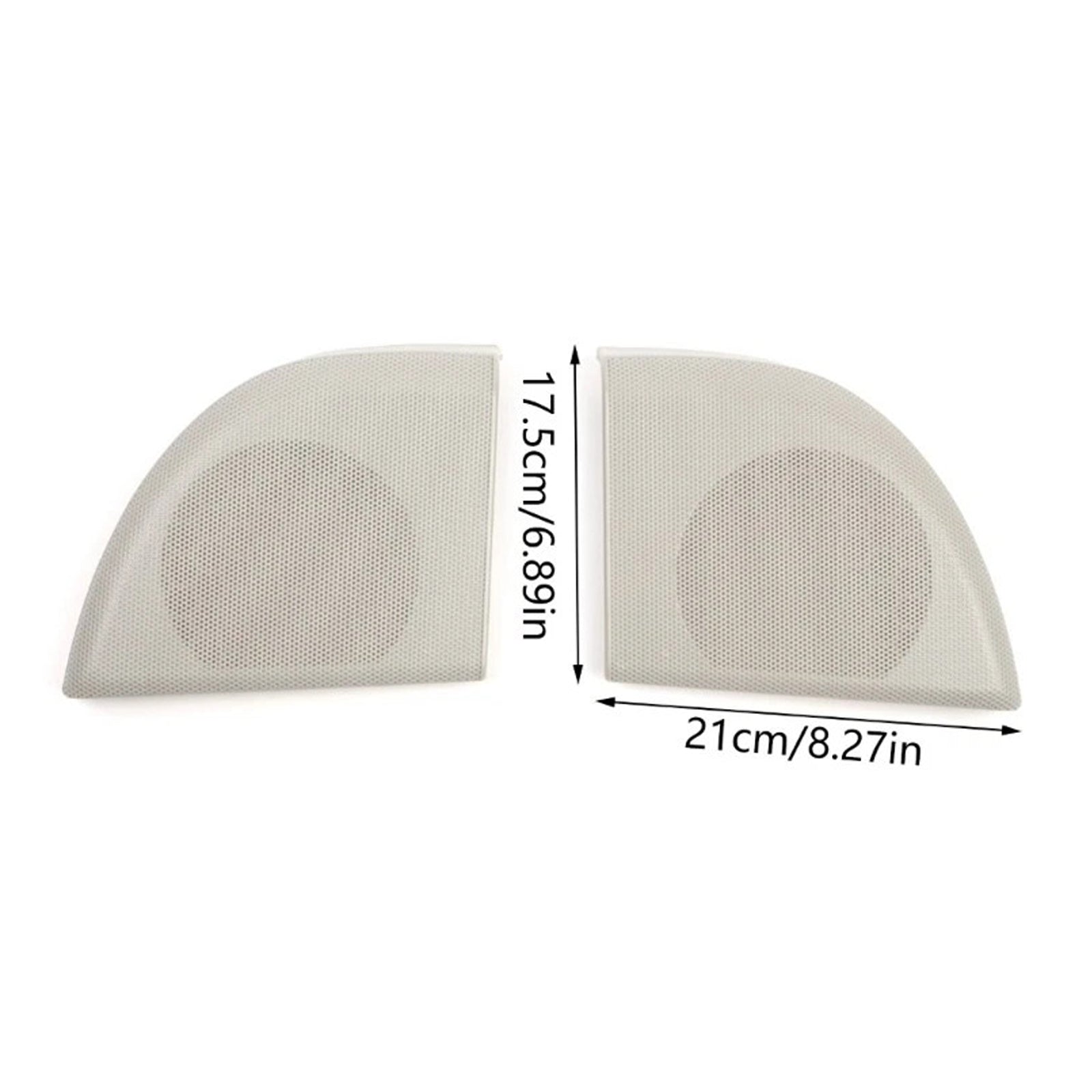 Coppia di coperture per altoparlanti delle portiere anteriori per Mercedes W203 CLC Coupé A20372704887E94