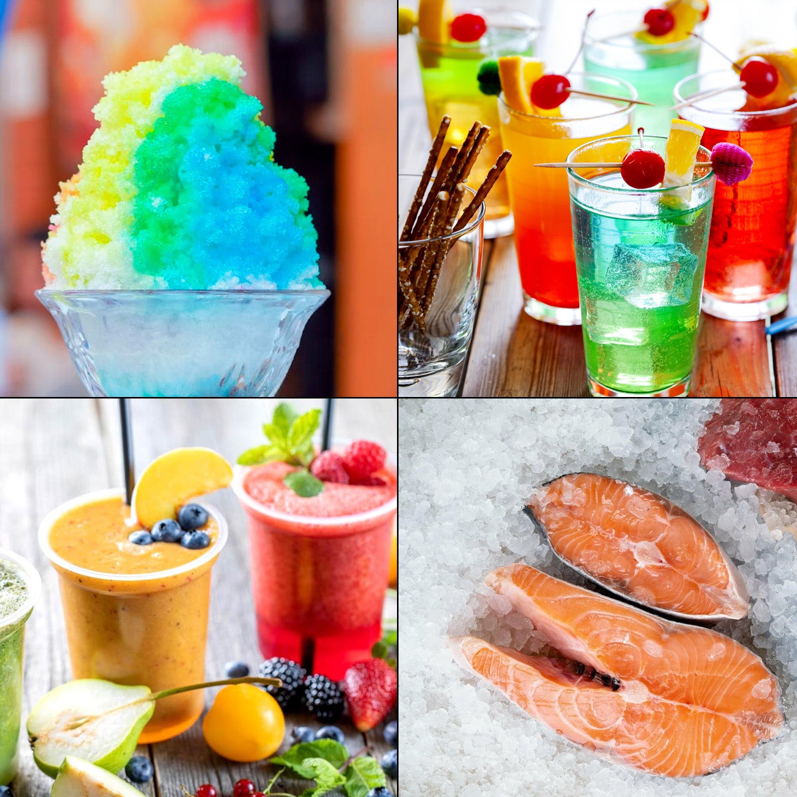 Broyeur à Glace Électrique 500W - Capacité 65 kg/h - Double Lame Aluminium - Prise UE