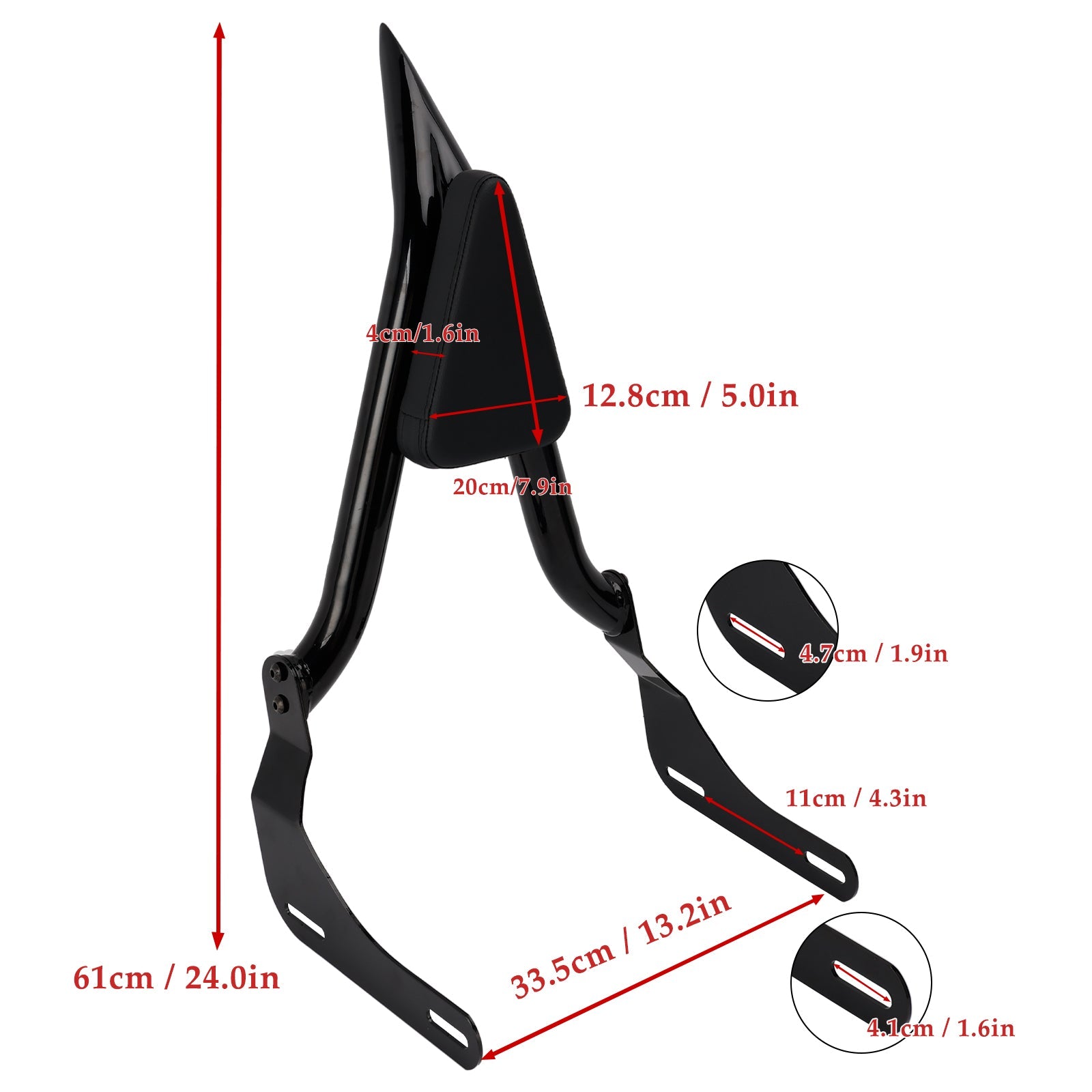 Dossier passager Sissy Bar pour Honda CM1100 2021-2024
