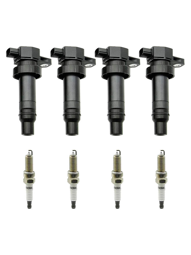 Bobine d'allumage + bougie d'allumage UF636, 2012 – 2016, Kia Rio 1,6 l L4, 4 pièces