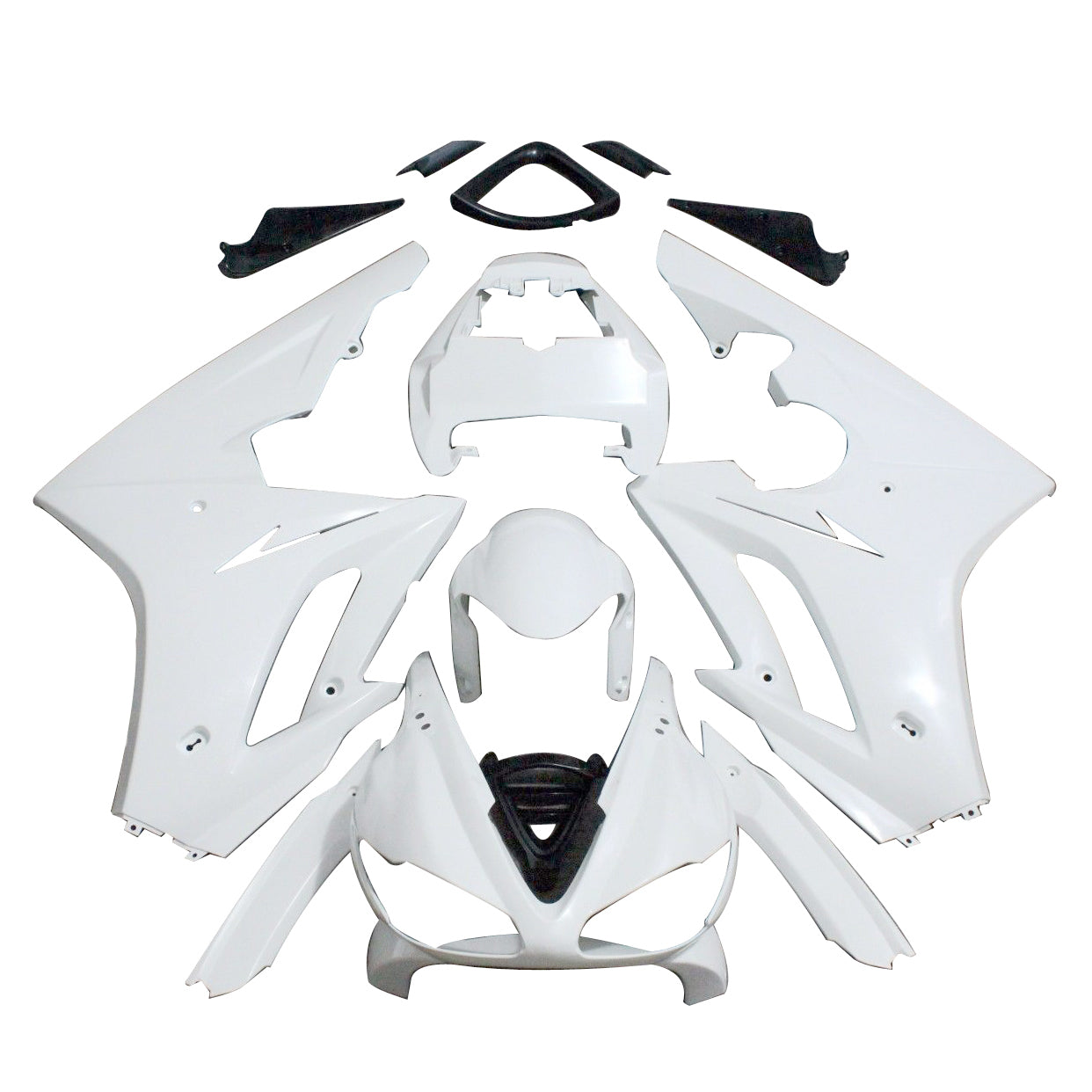 2009-2012 Daytona 675 Familing de carrosserie ABS Moulage d'injection non ajusté