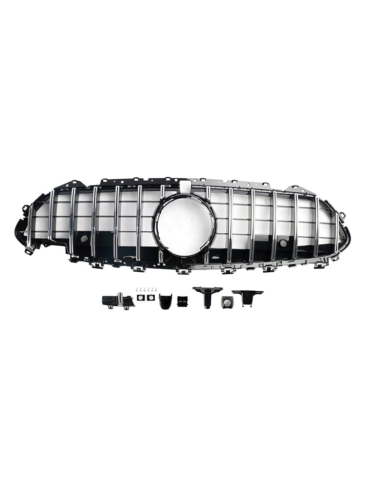 Grille de pare-chocs avant chromée pour Mercedes CLS C257 W257 Coupé 2018-2024