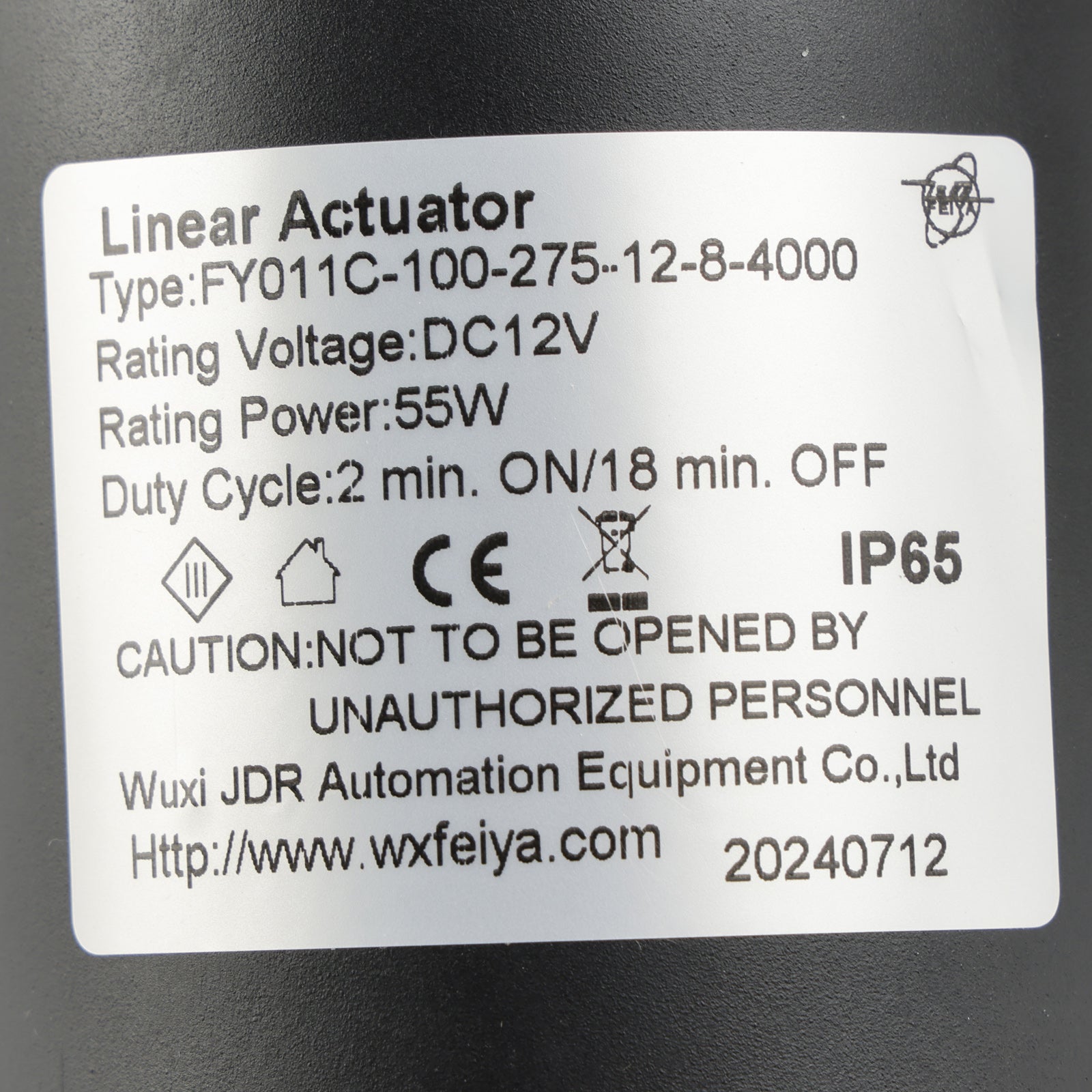 Actuador cableado solo para niveladora remolcada 384781