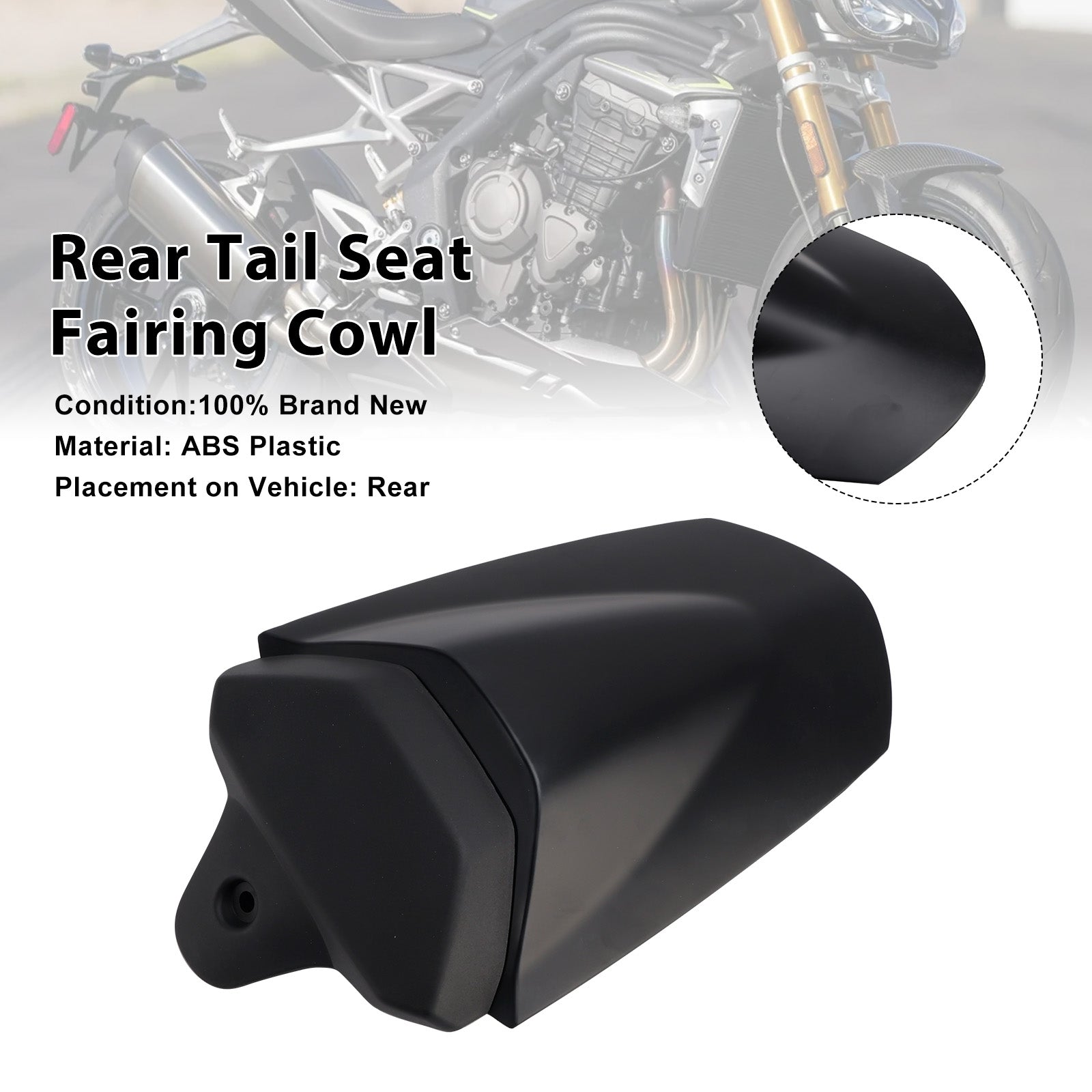 Carénage arrière de selle pour Speed Triple 1200 RS (2025-2026)
