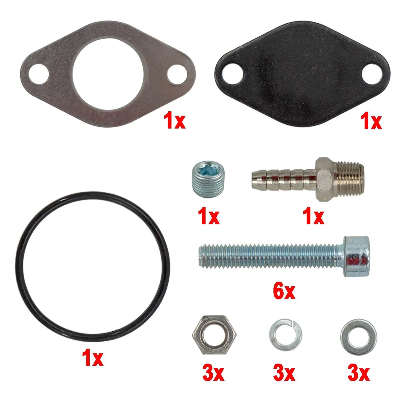 Kit de eliminación de válvula EGR para VW Golf Mk5 Skoda Seat Jetta para Audi 2.0 TDI