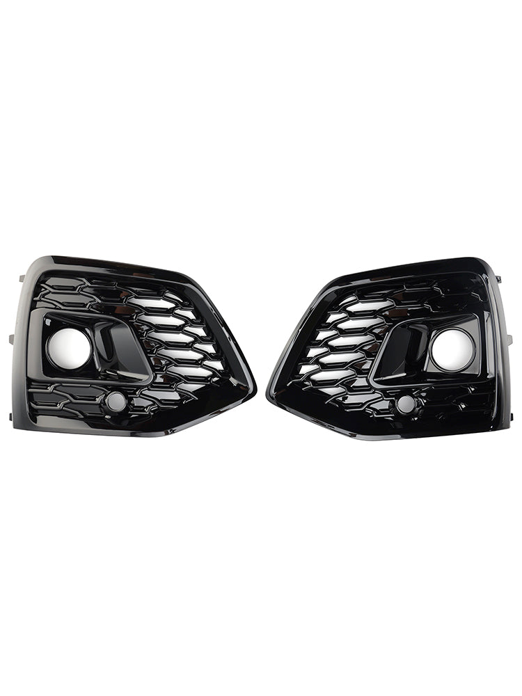 Grille de protection des phares antibrouillard avant noire pour Audi Q5 SQ5 S-Line RSQ5 2021-2025