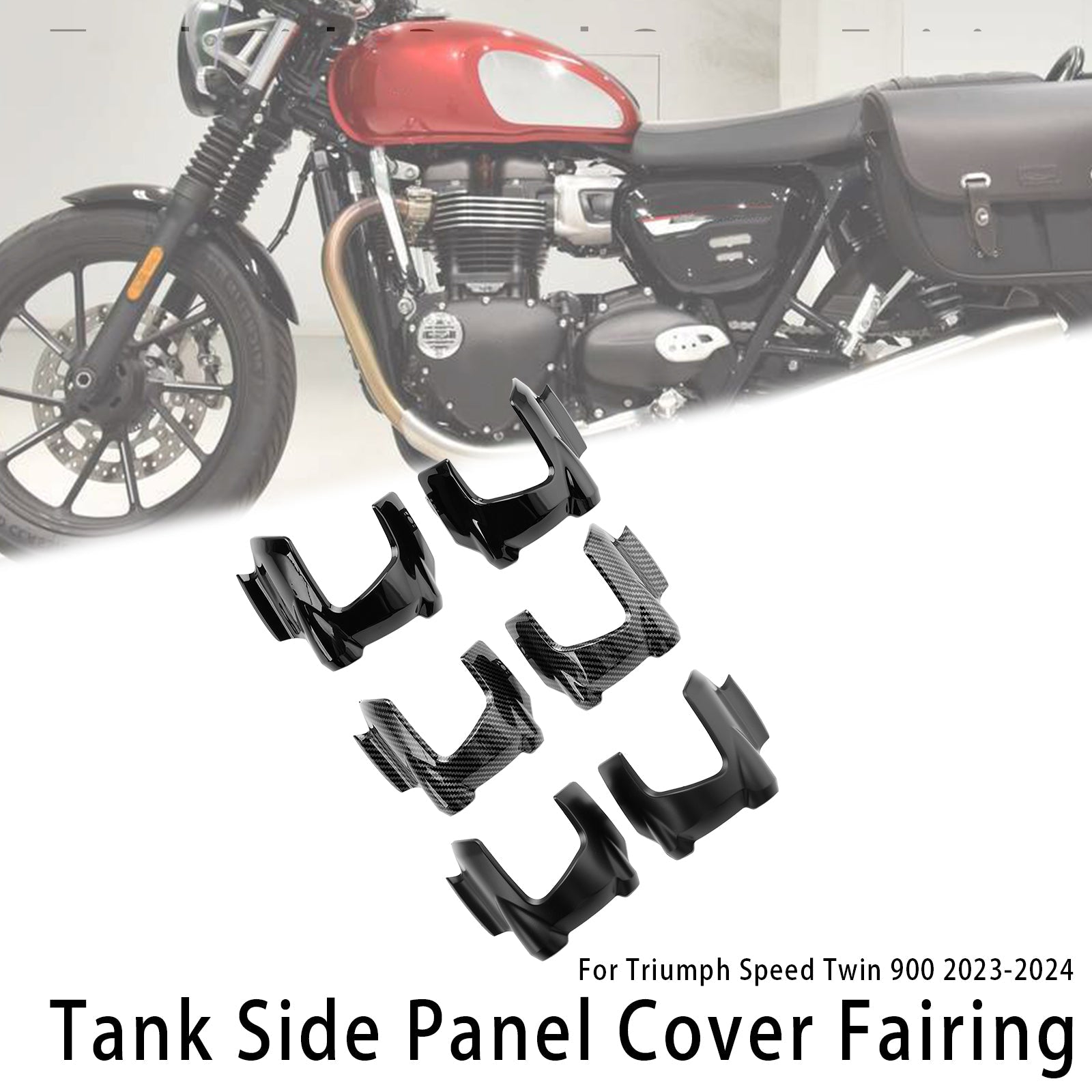 Panneau de carénage latéral de réservoir Speed Twin 900 2023-2024