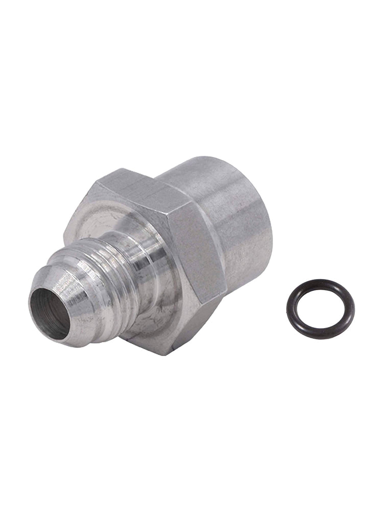 Adaptateur de conduite d'alimentation en carburant mâle 6AN raccordé à un connecteur femelle M16-1,5