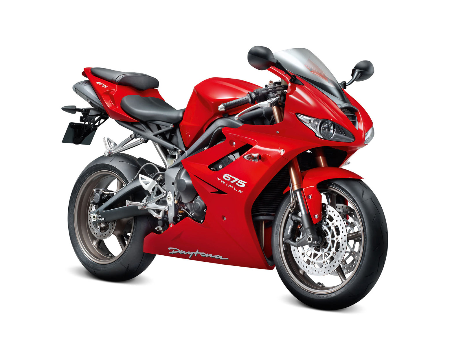 Kit de carénage en plastique ABS moulé par injection pour Triumph Daytona 675 2009-2012