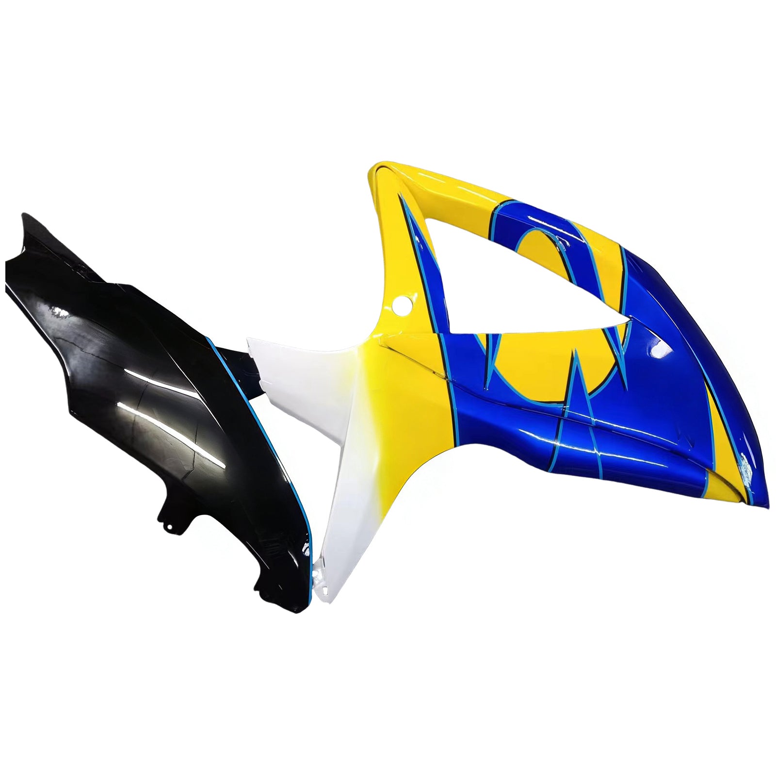Kit de carénage par injection, carrosserie en plastique ABS, compatible avec Suzuki GSXR 600/750 2008-2009
