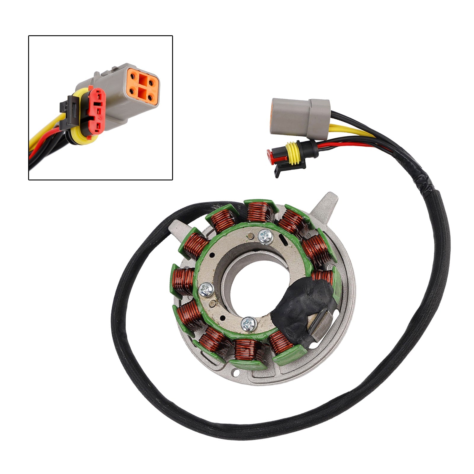 Tuljava statorja alternatorja za motorne sani Ki-Doo Bombardier Skandic Tundra 550F STD SPORT LT (2010) : 420889368, 420889369, 420889366