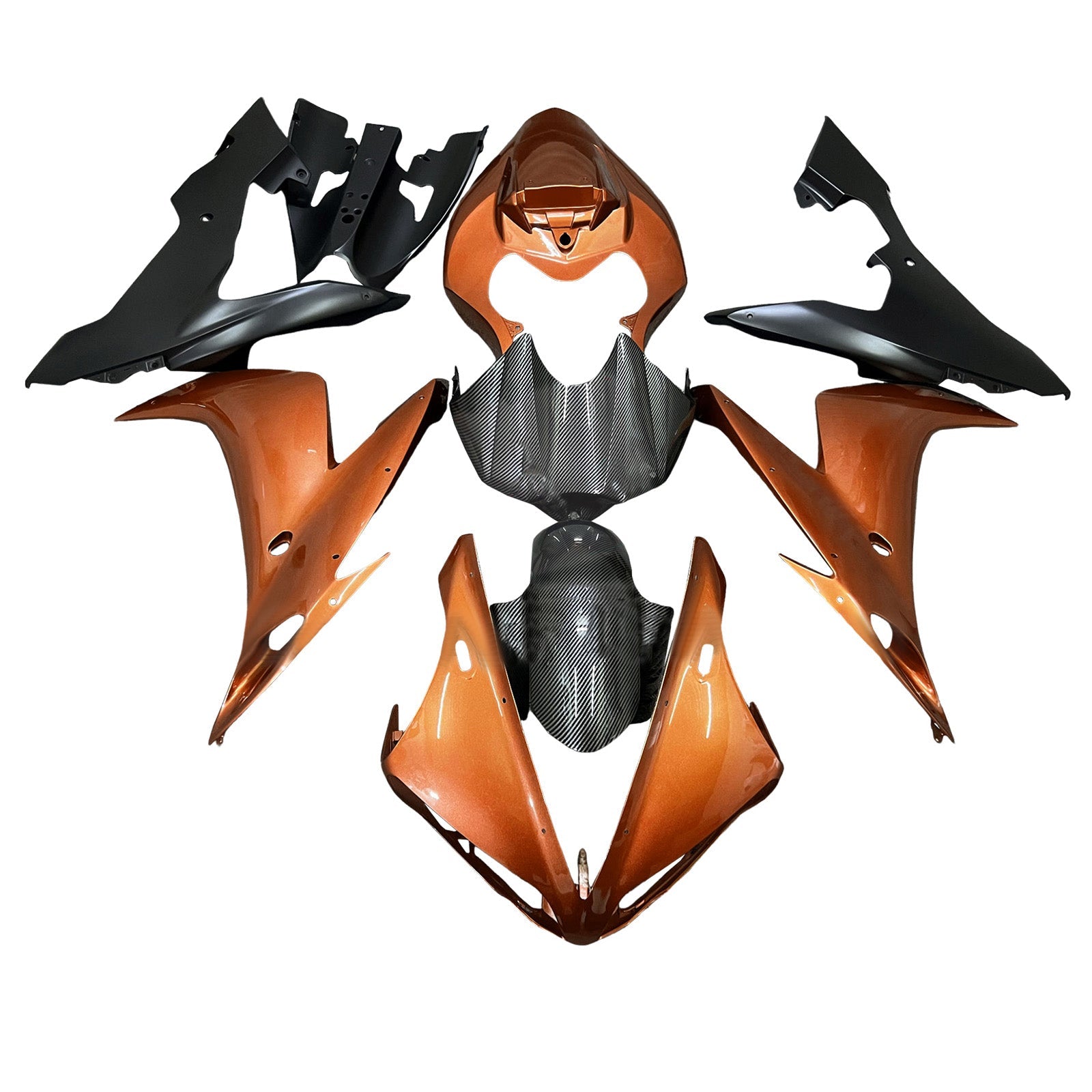 Kit carenatura iniettata in plastica ABS per Yamaha YZFR1 YZF-R1 2004-2006