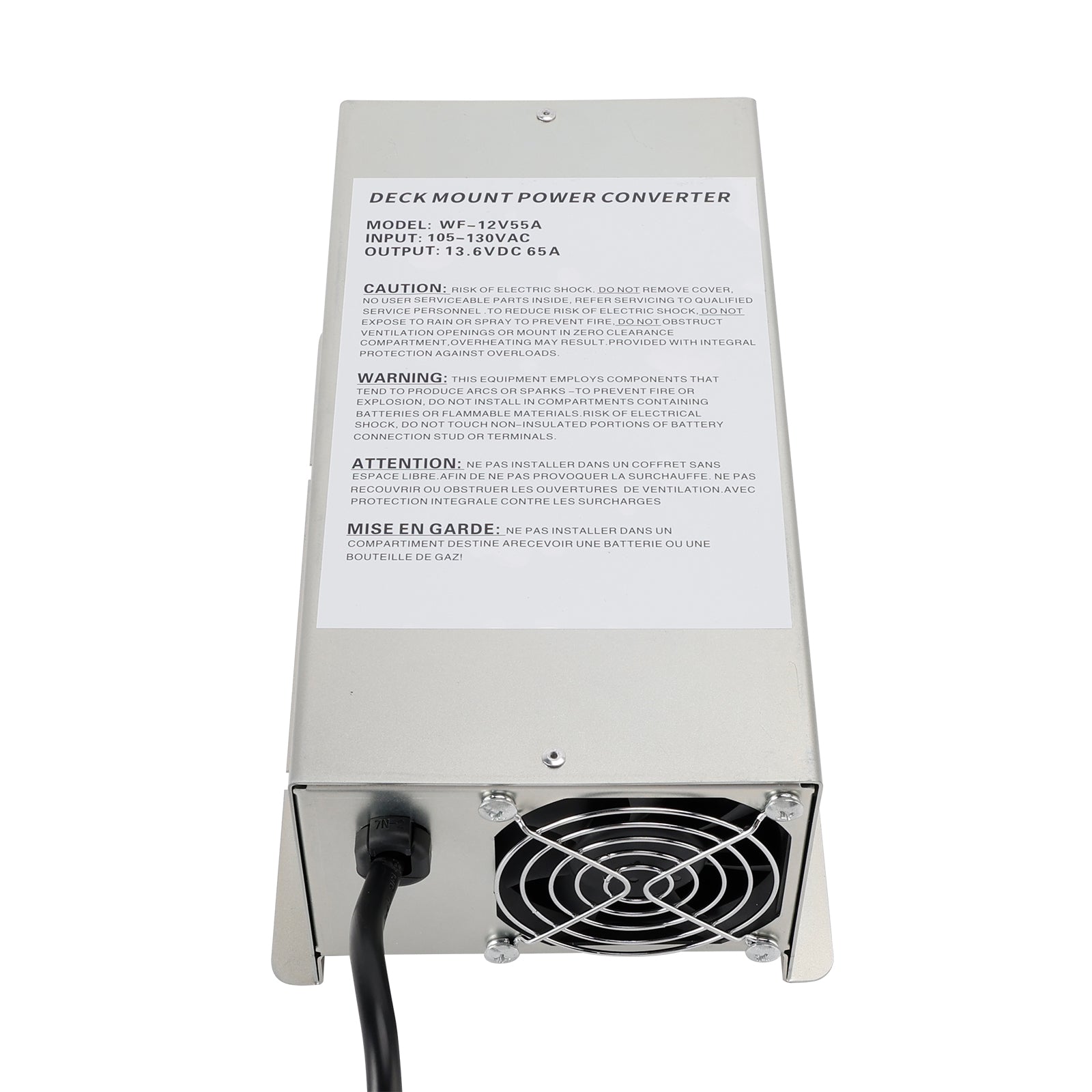 65A Stroomomvormer WF-9865 Oplader voor camper caravan WF-9865-AD-CB WF-9800