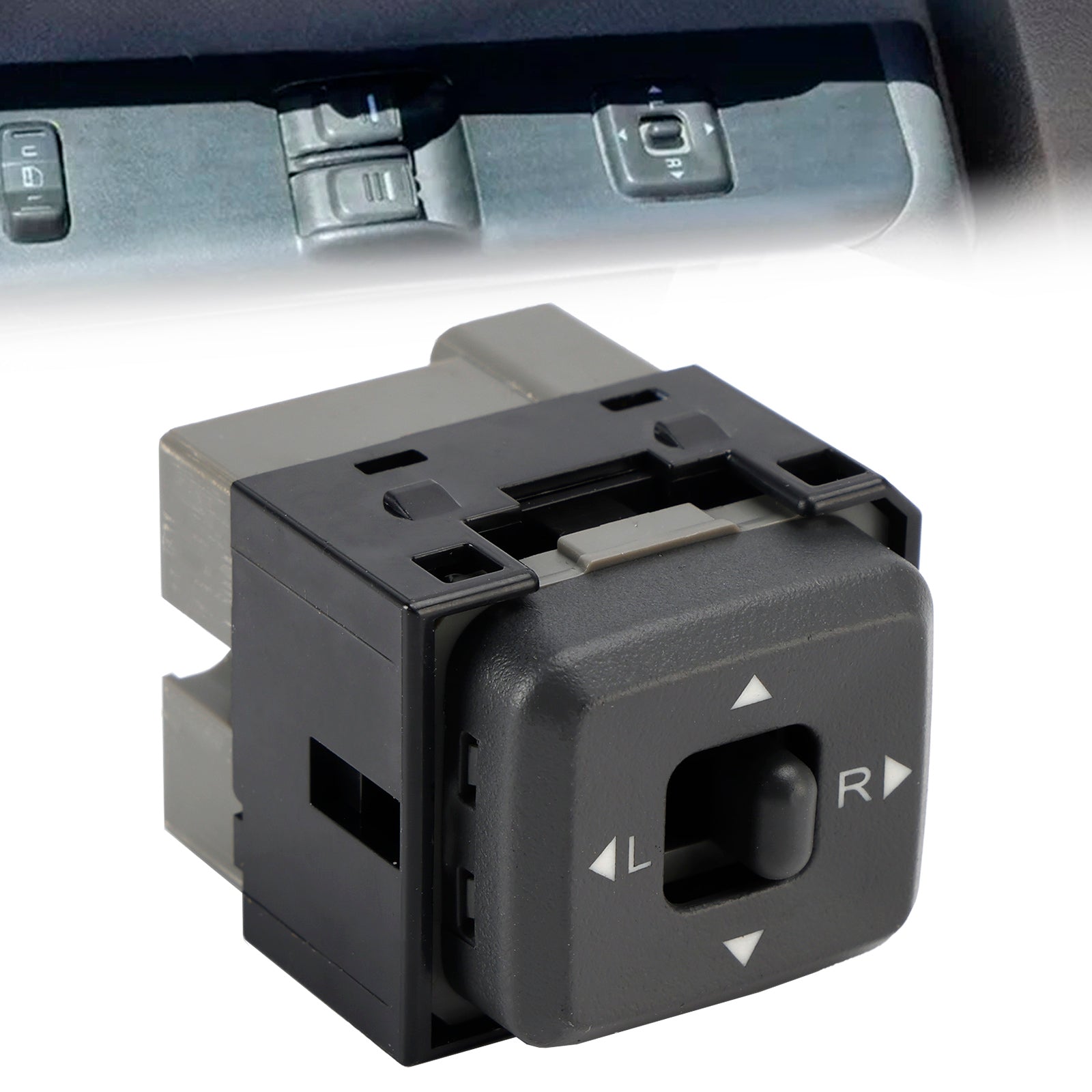 Manopola di regolazione dello specchietto laterale posteriore 183515 per Isuzu D-Max Dmax 2007 2008