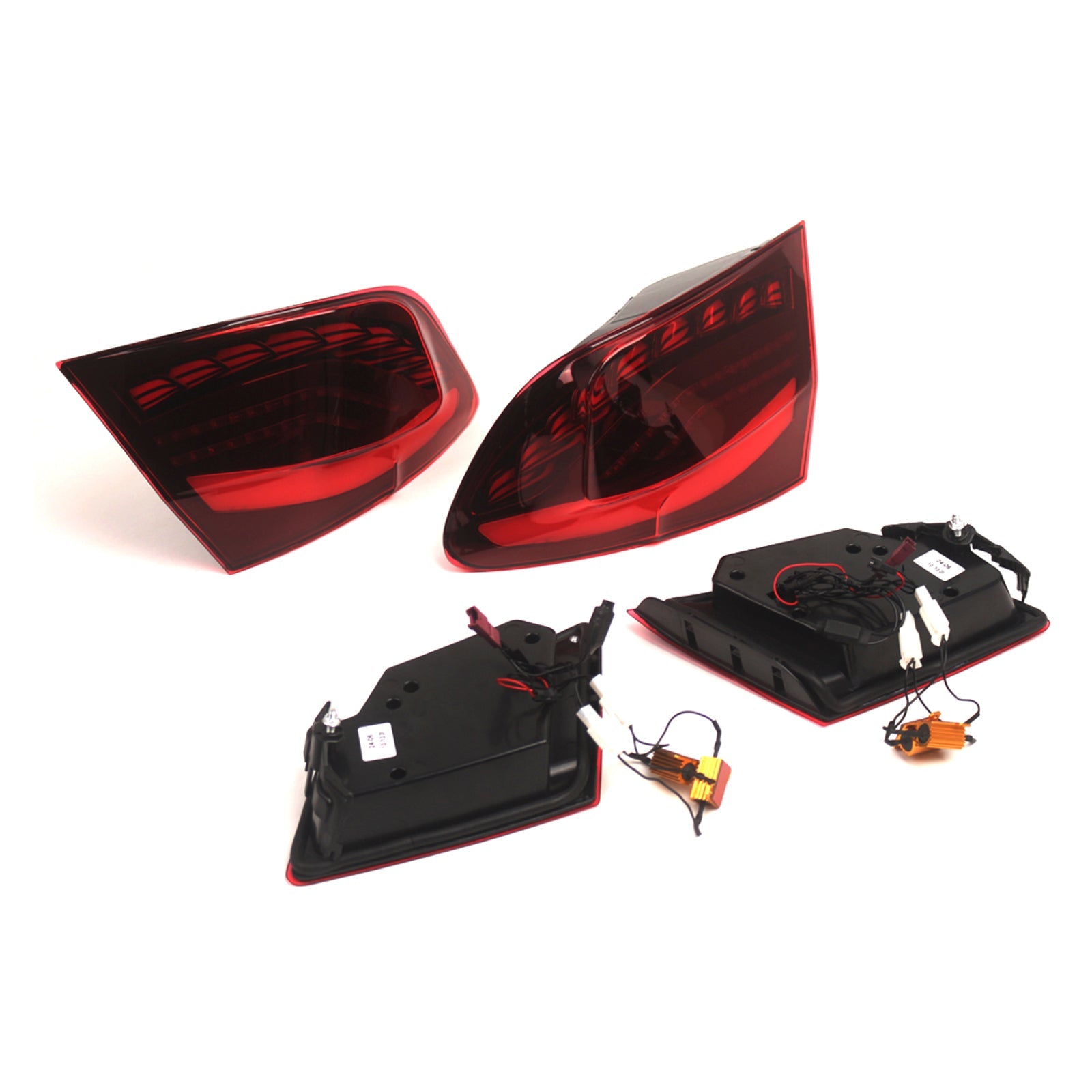 Luci posteriori a LED rosso per 5 F10 F18 M5 Serie di 6a generazione 2010-2016