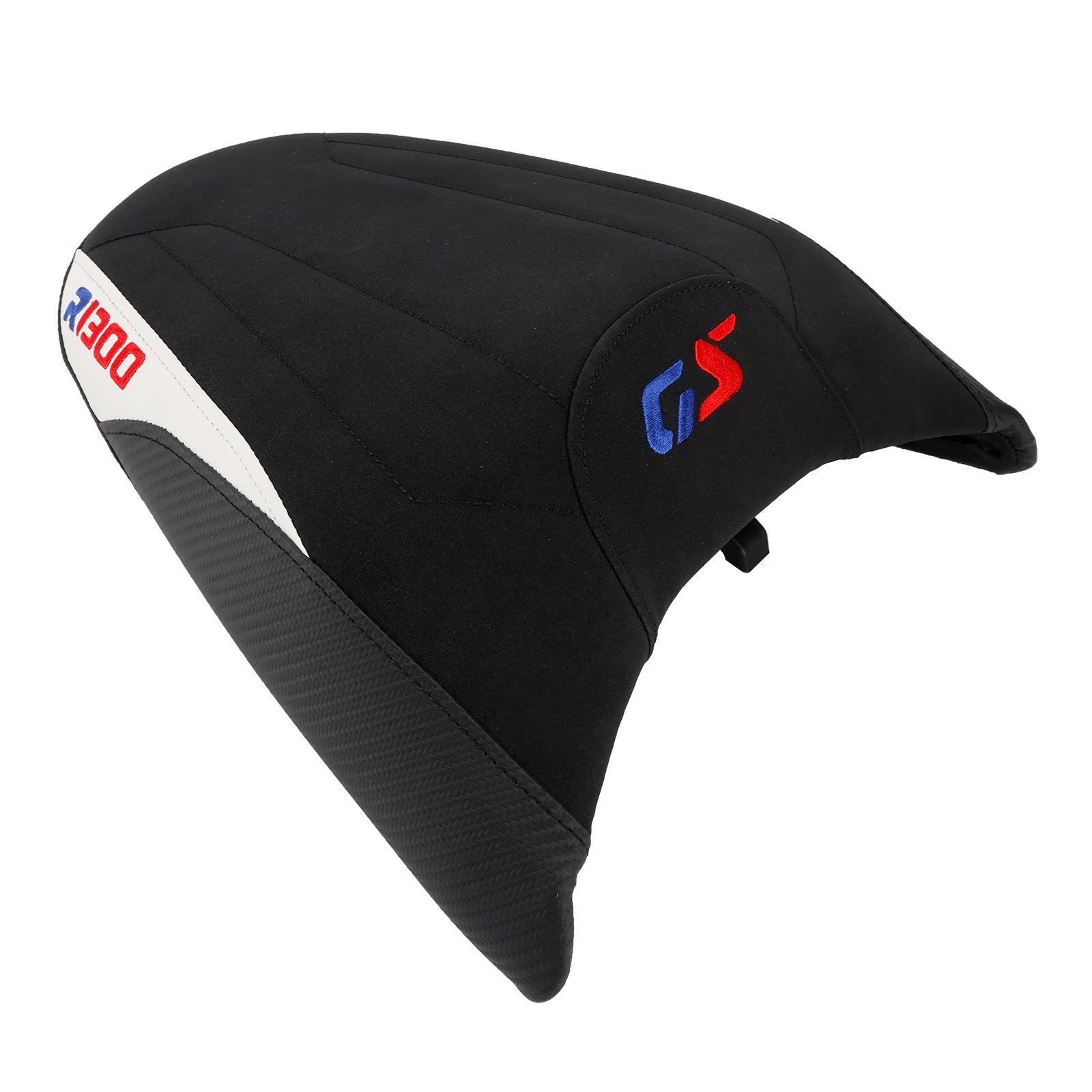 Coussin de siège passager arrière plat en polyuréthane bleu et blanc pour BMW R1300Gs (2024-2025)