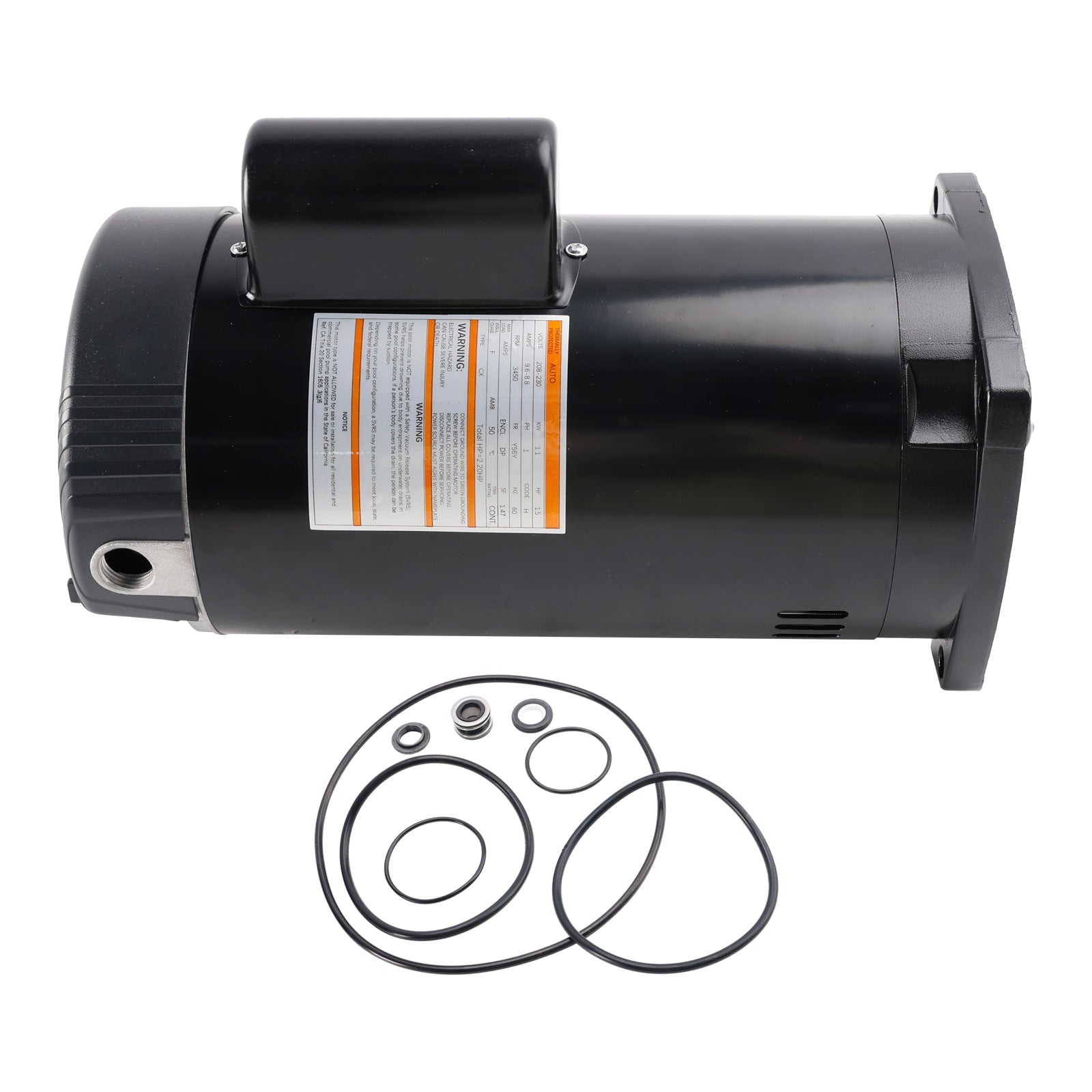 B2842 1.5 CV Motor de piscina 230 V 3 450 RPM