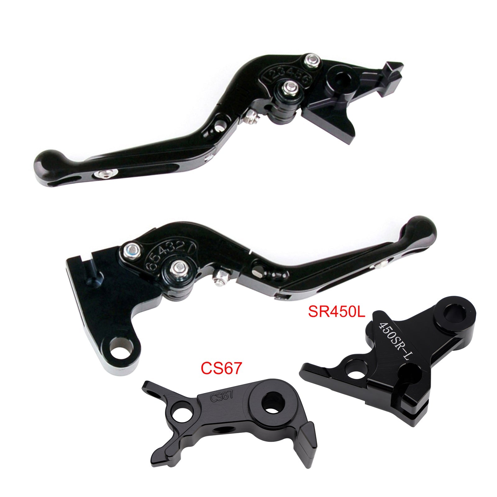 Levier de frein et d'embrayage réglable compatible avec VOGE DS900X 900DSX 2024-2026