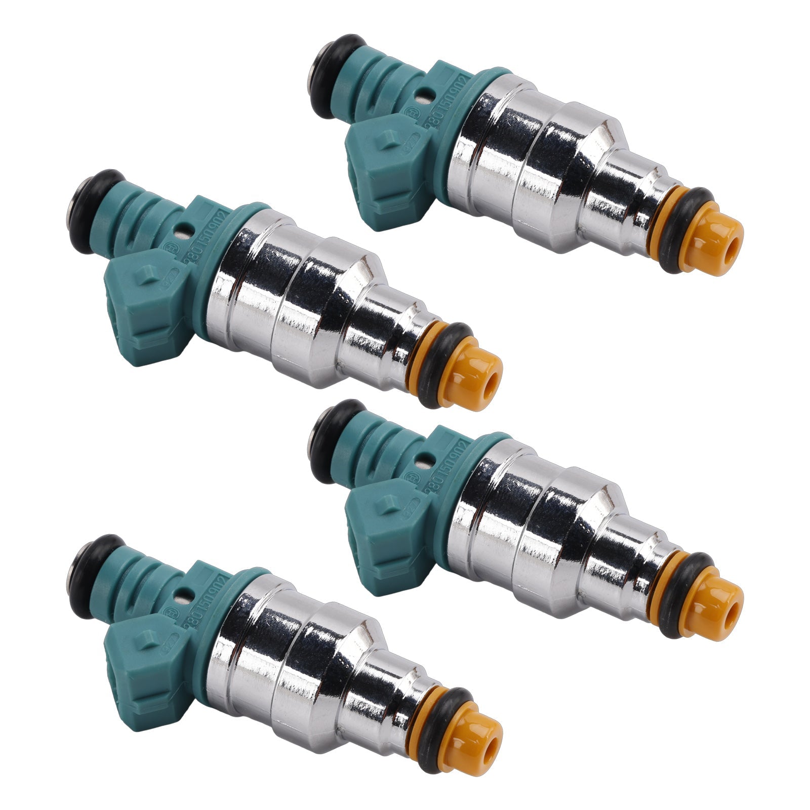 4 inyectores de combustible para Volkswagen Golf Convertible Jetta Fox 1.8L I4 0280150902