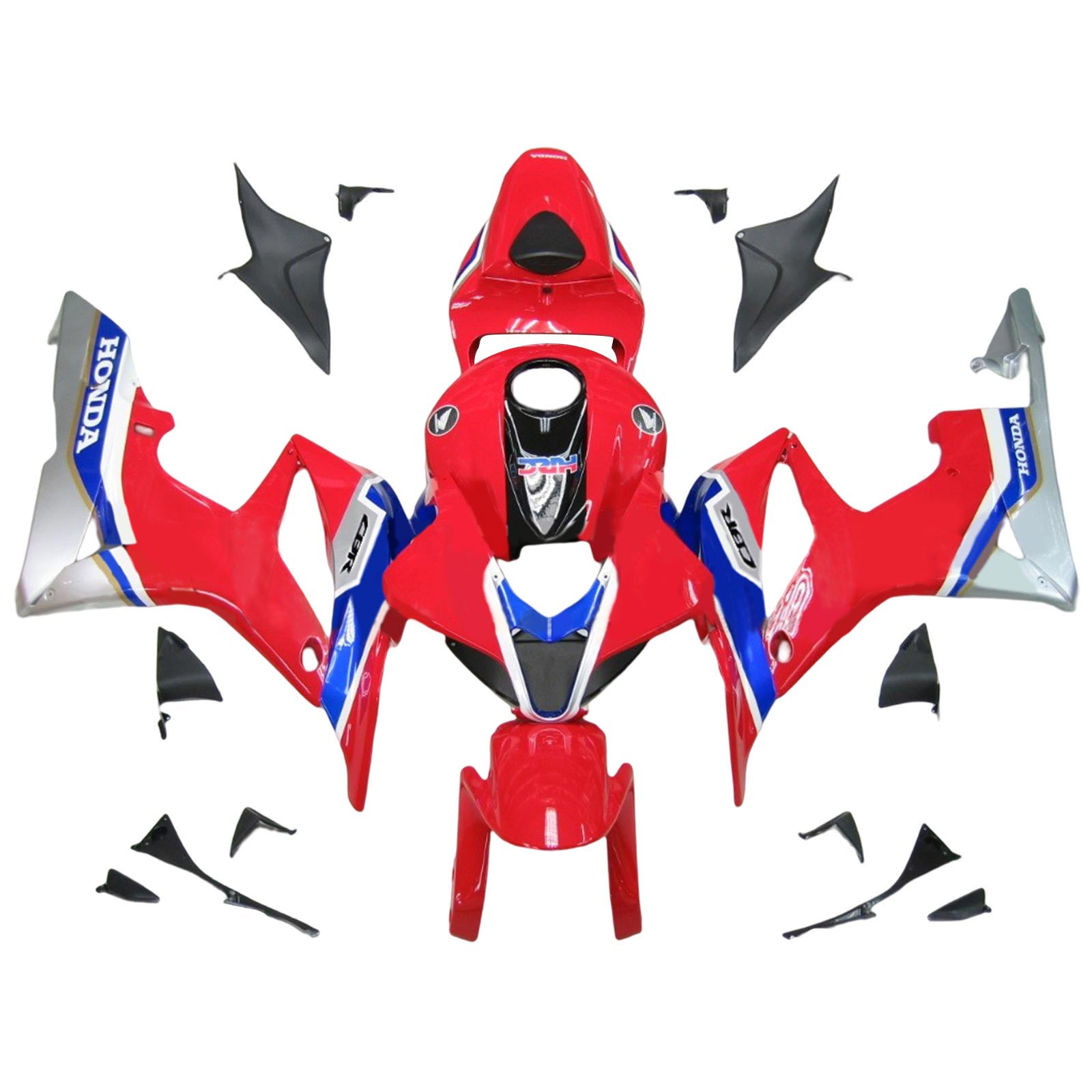 ABS Plastic Kairing Kit voor Honda CBR600R 2007-2008 F5