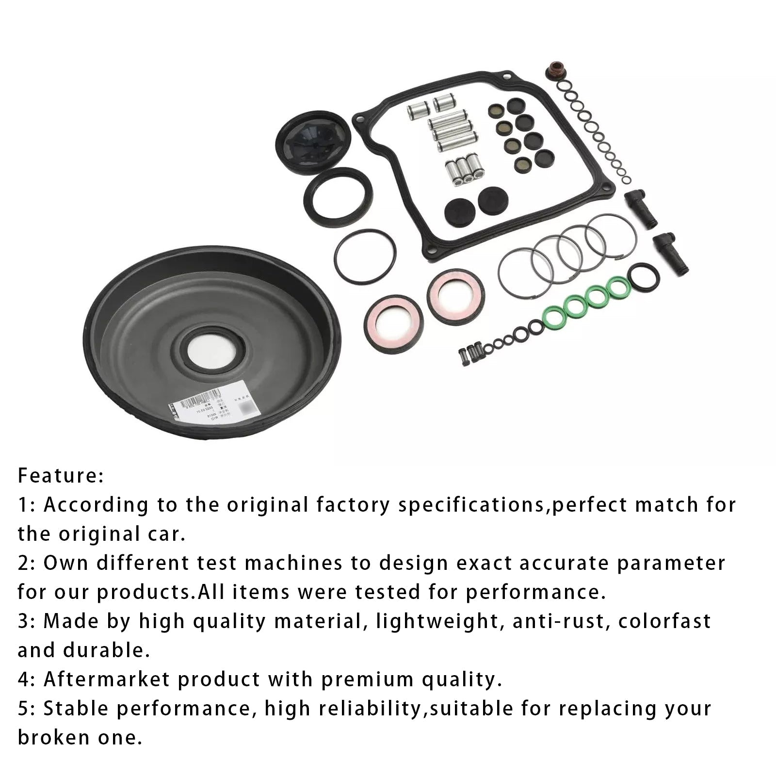 Kit de reparación de embrague y transmisión para Audi DQ500 A3 S3 Q3 RS3 Sportback 2017-2021 0BH1125A 0BH1125E