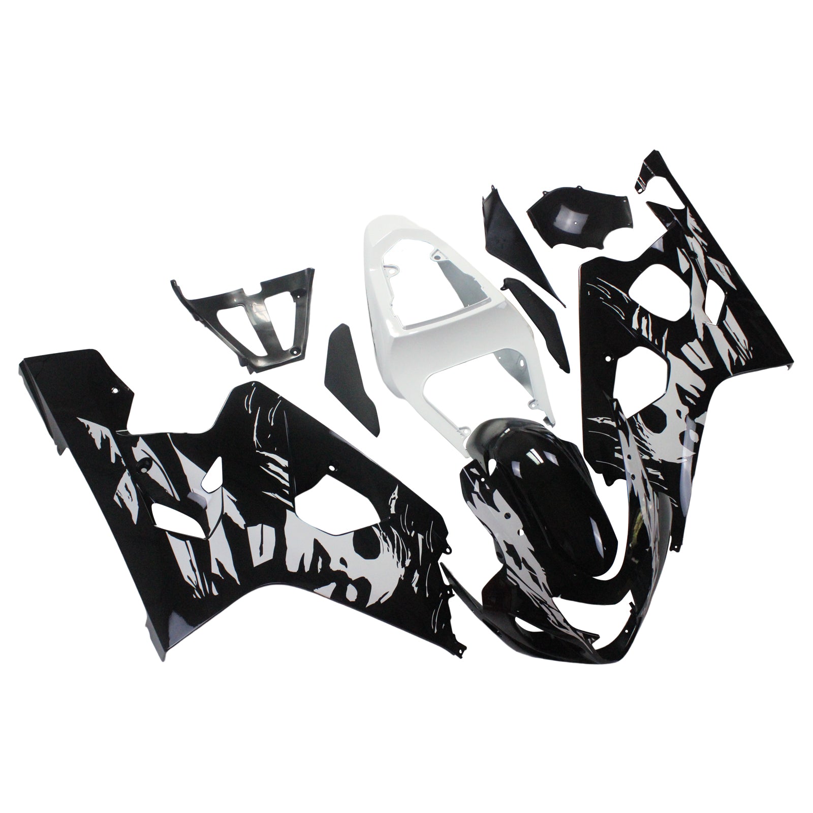 Kit de carénage par injection, carrosserie en plastique ABS pour Suzuki GSXR 600/750 2004-2005 K4