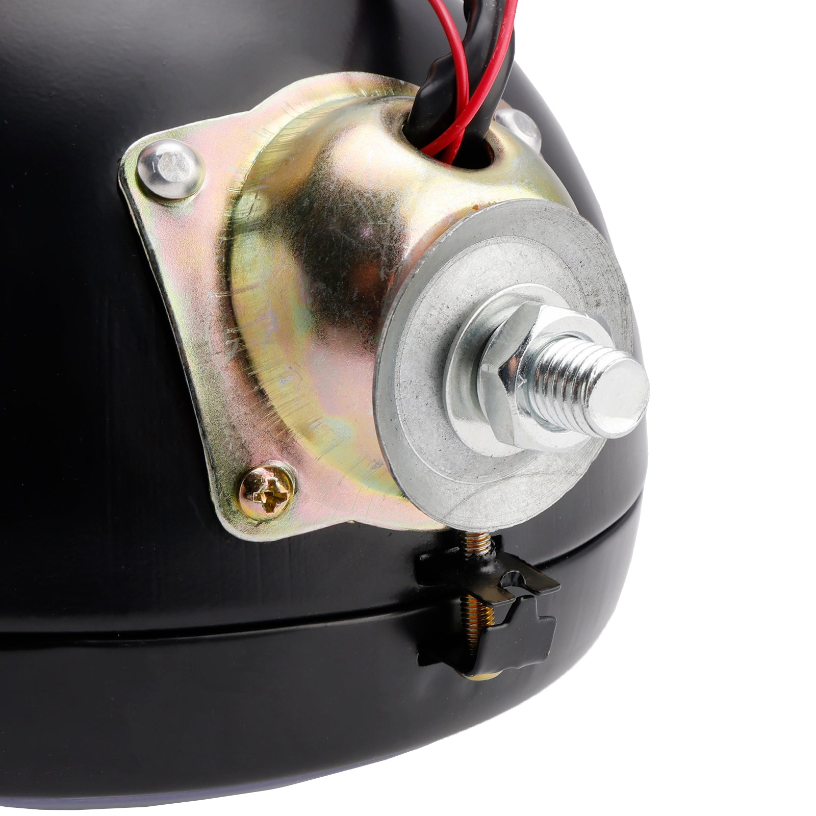 Gepersonaliseerde zwarte multifunctionele vuurtoren 84 tot racer, bobber, chopper