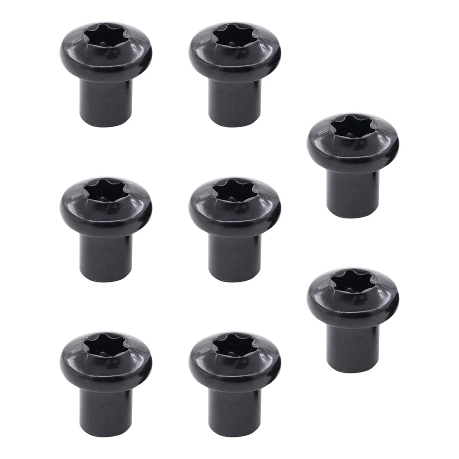 8 stuks Deurscharnier Bouten en Moeren 6511744AA voor Jeep Wrangler JK 2007-2019