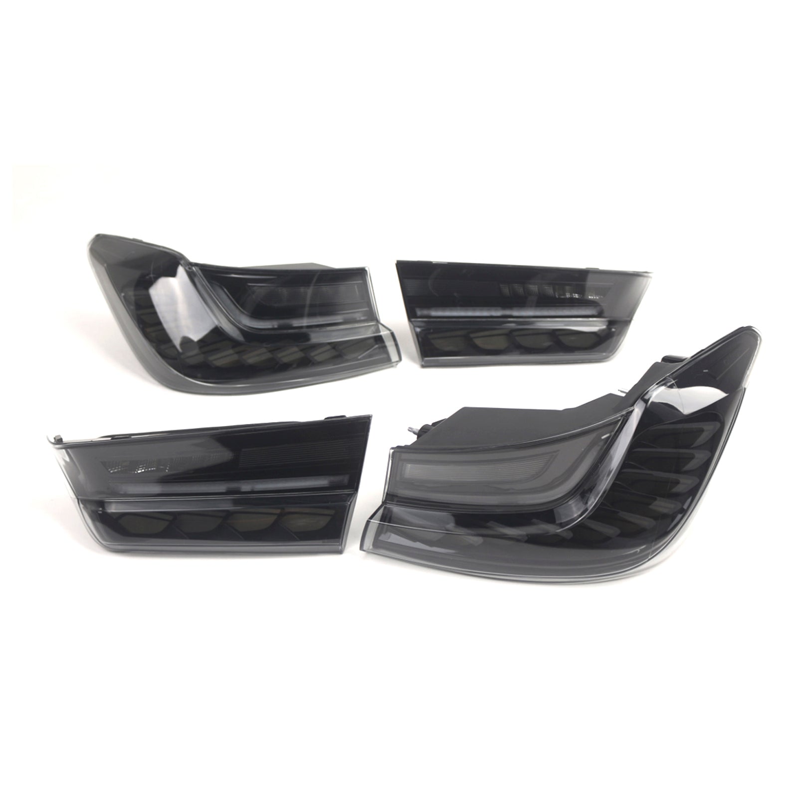 Luci posteriori a LED fumo per BMW 3 G20 G28 G80 M3 2019-2024