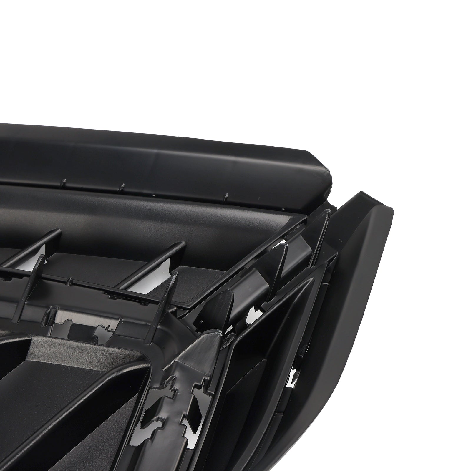 Glanzend zwarte voorbumpergrille voor Audi Q3 S-Line 2019-2022 (2 stuks)