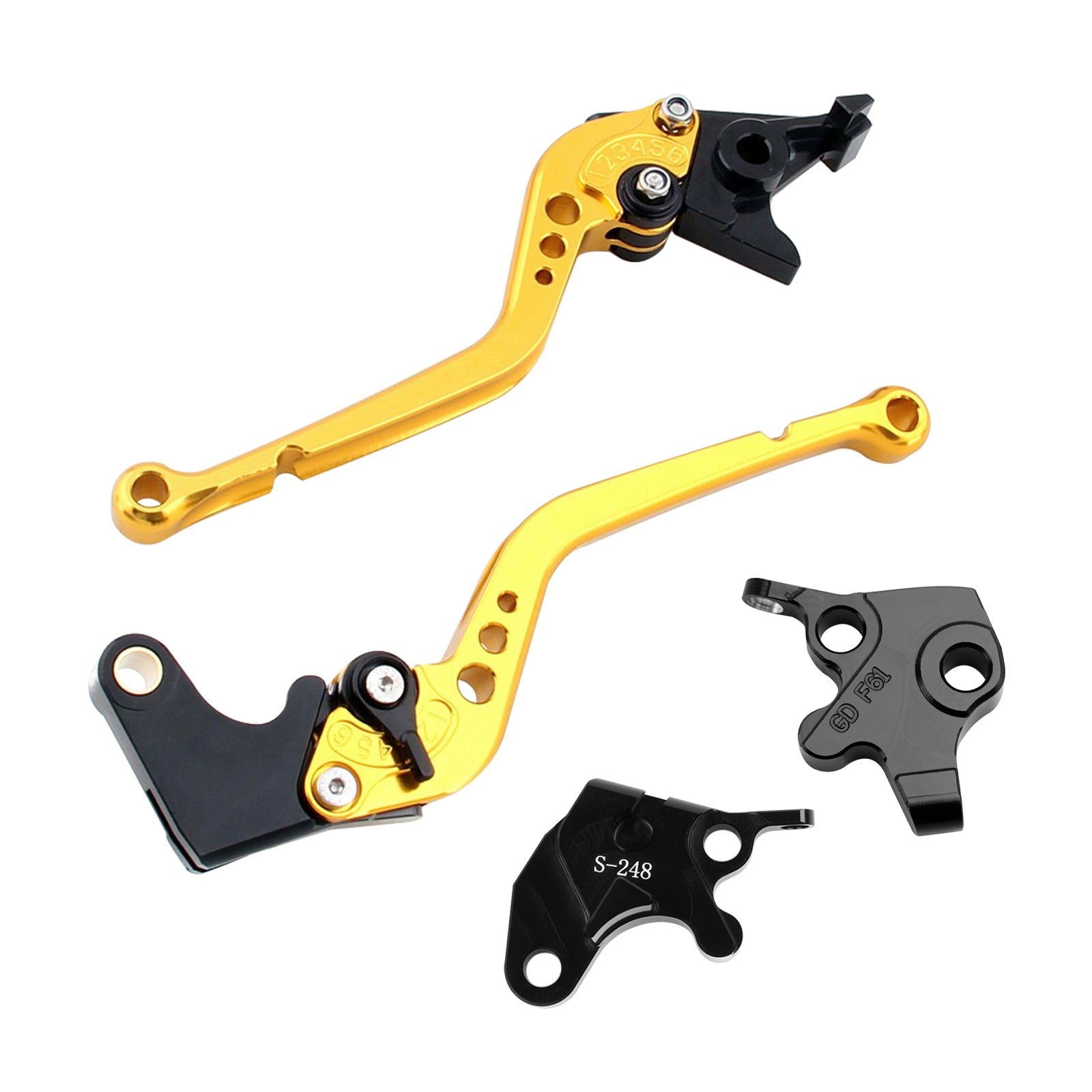 Dolga ročica zavore in sklopke za Yamaha YZF R125 2008-2011